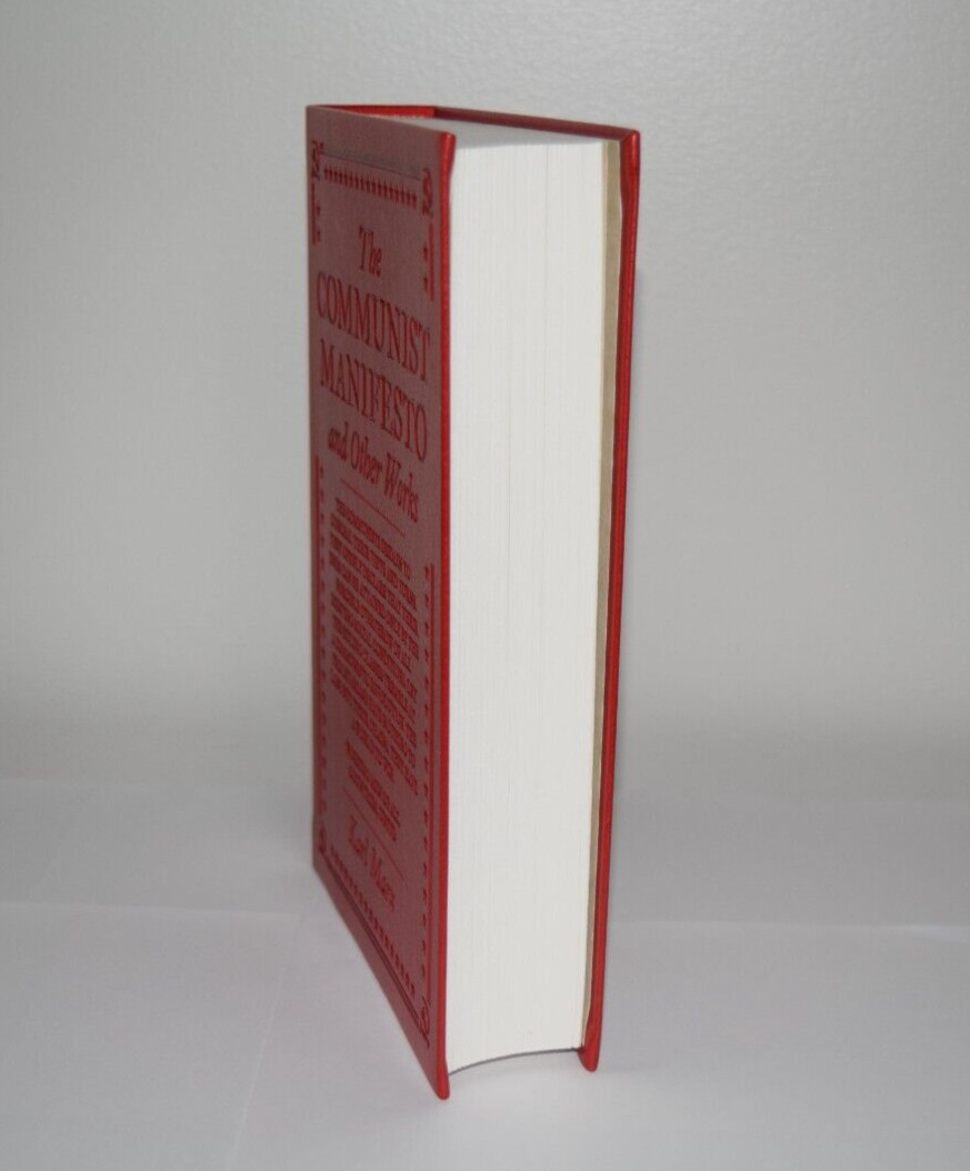 NEW Communist Manifesto Unabridged Soft Leather Feel Collector’s Edition