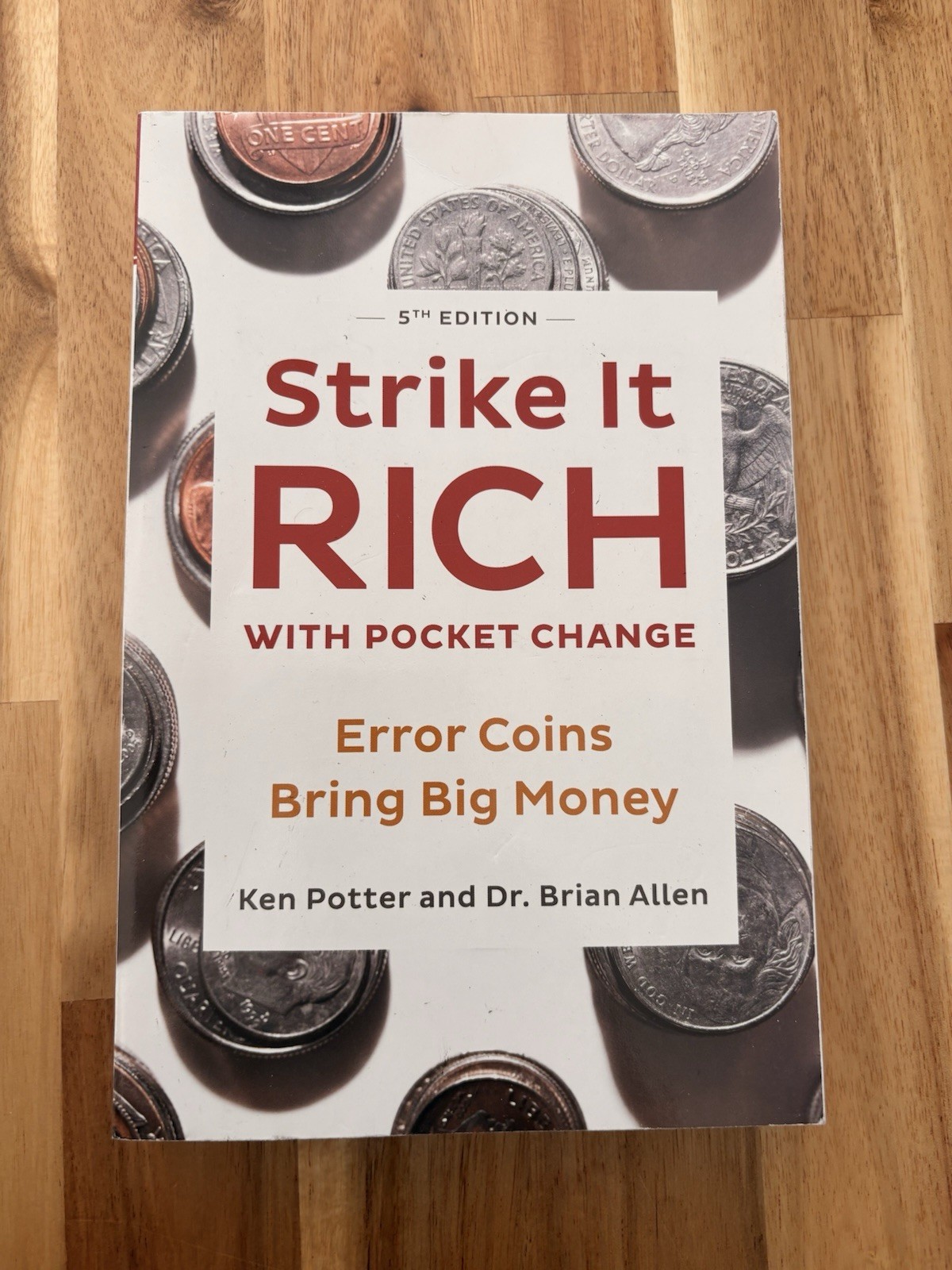 Krause Publications Strike It Rich with Pocket Change 5th Edition Potter Allen