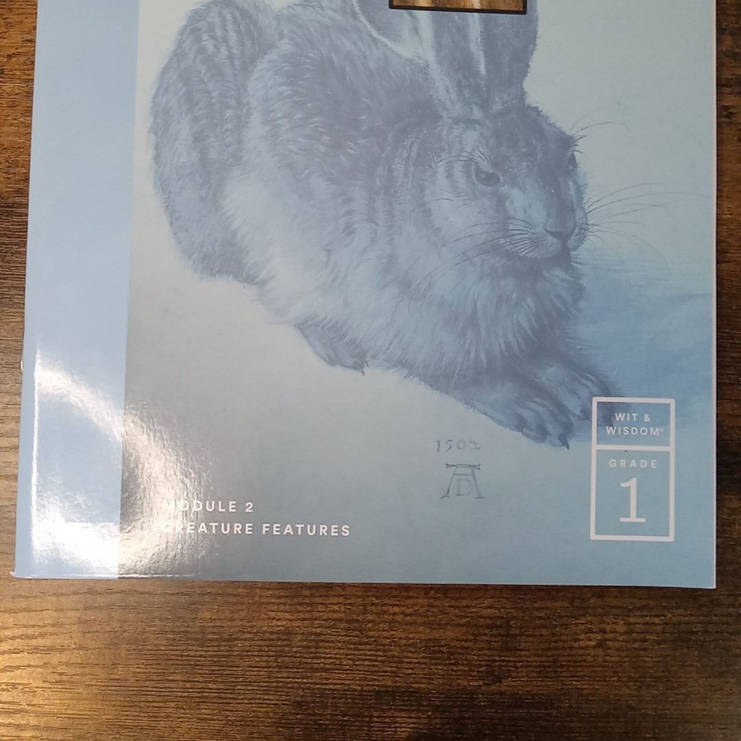Great Minds Module 2 Grade 1 Creature Features Wit & Wisdom Student Edition