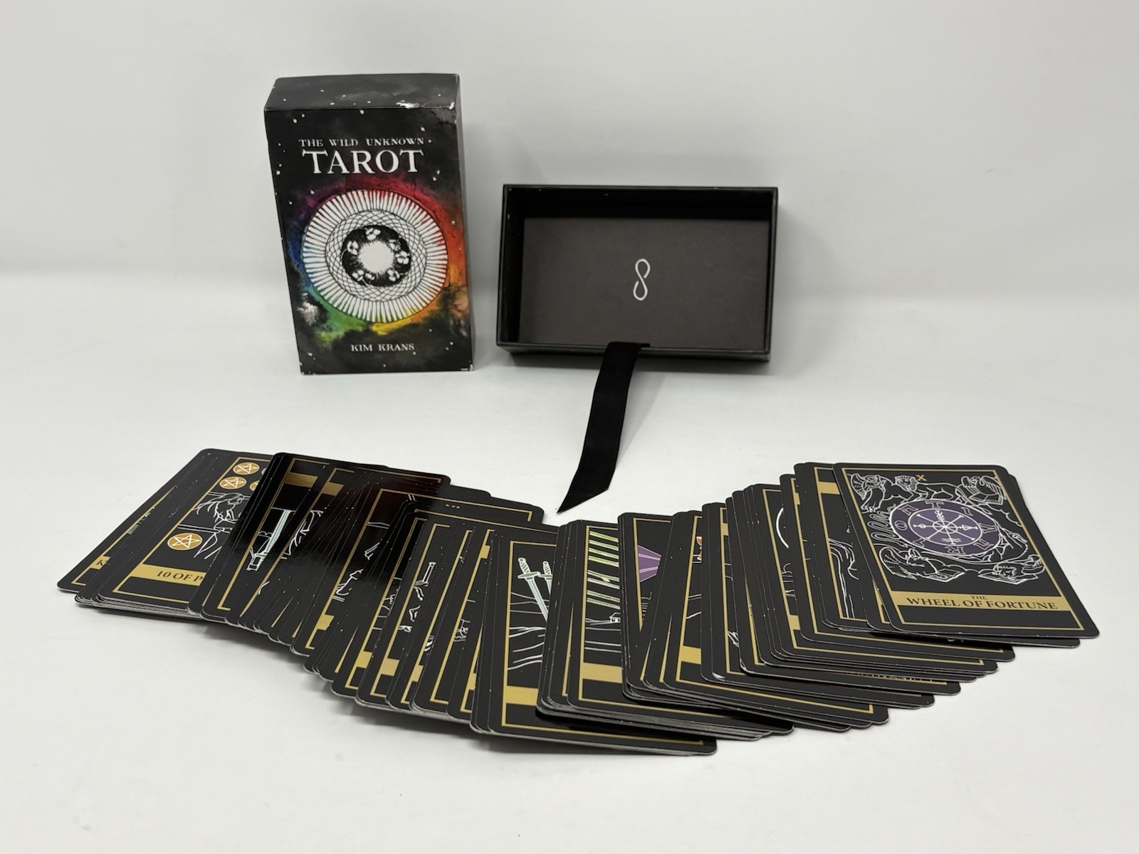Lot of 2 The Wild Unknown Tarot & Archetypes Oracle Deck Kim Krans Complete Used