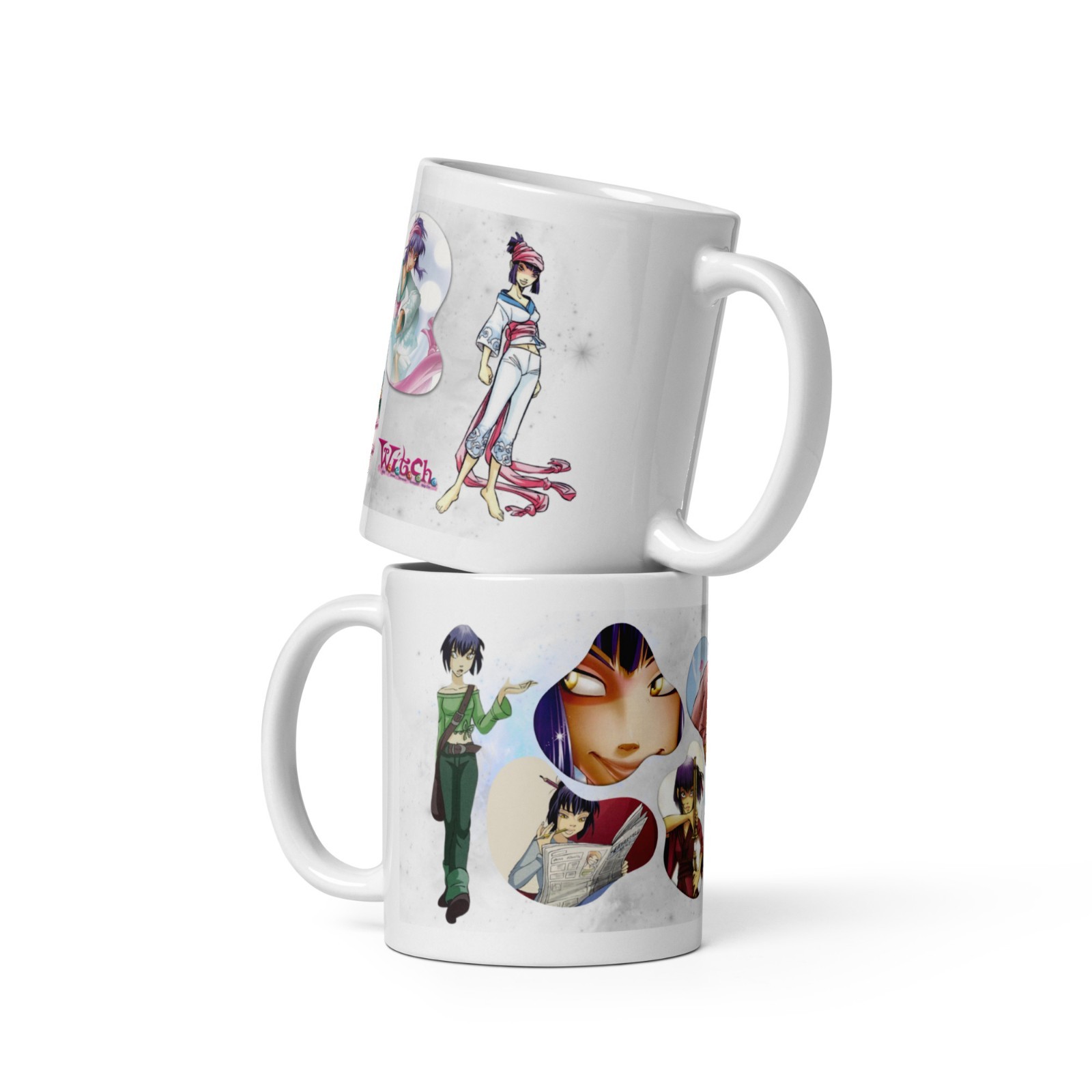 W.I.T.C.H Orube Rebecca Rudolph Classic Mug 11oz Graphic Novel Premium Quality