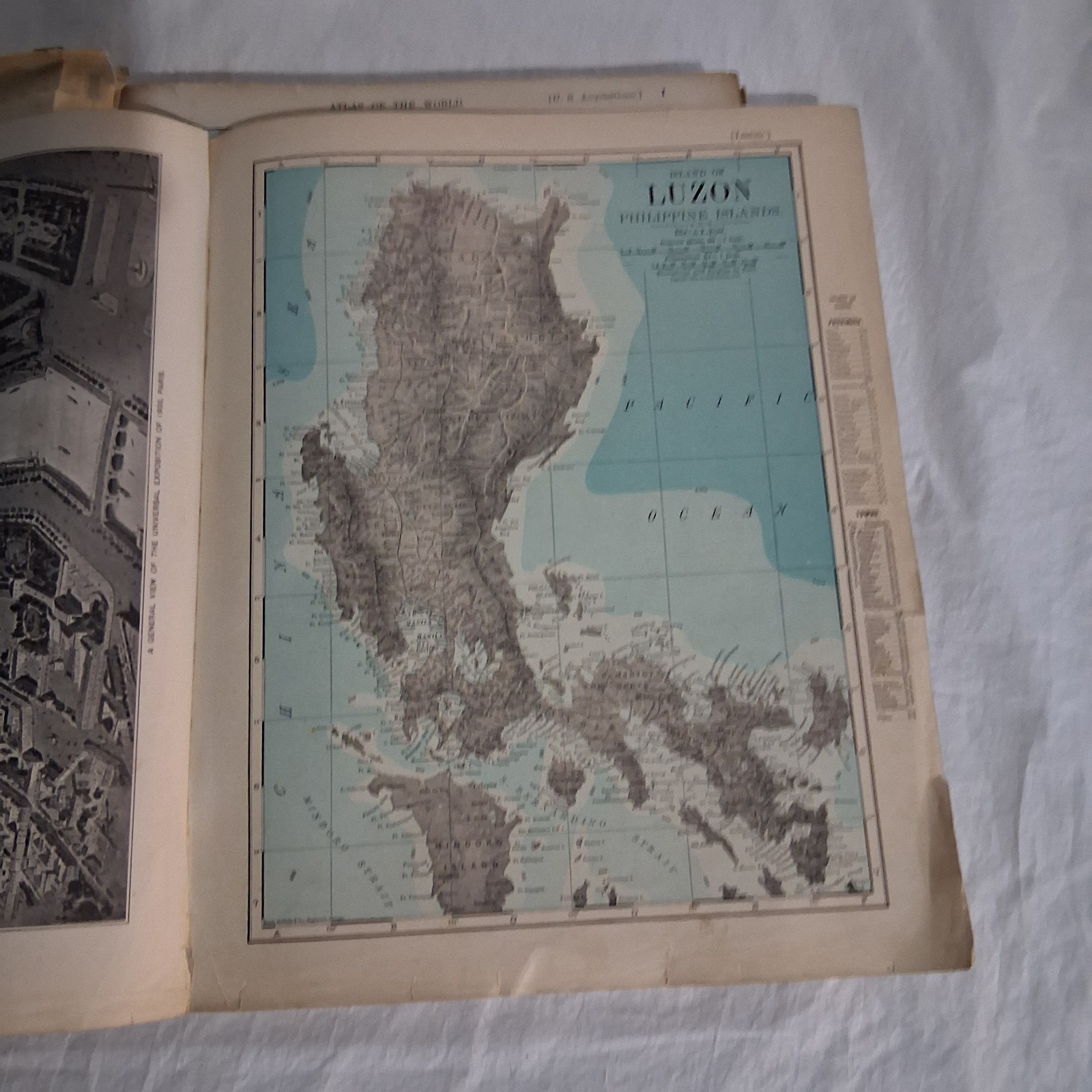 1900 Rand McNally & Co.’s Indexed Universal Atlas Of The World. 11.5″x14″