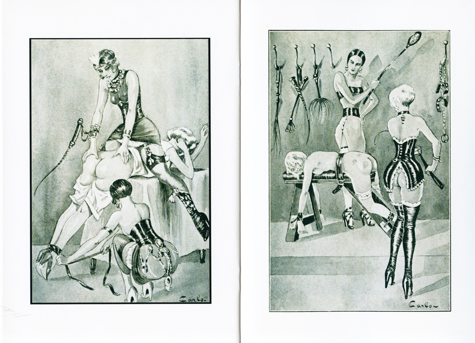 THE PATENT LEATHER MADONNA Carlo Illustrations 1920s/30s ~ Vasta Editions 2026