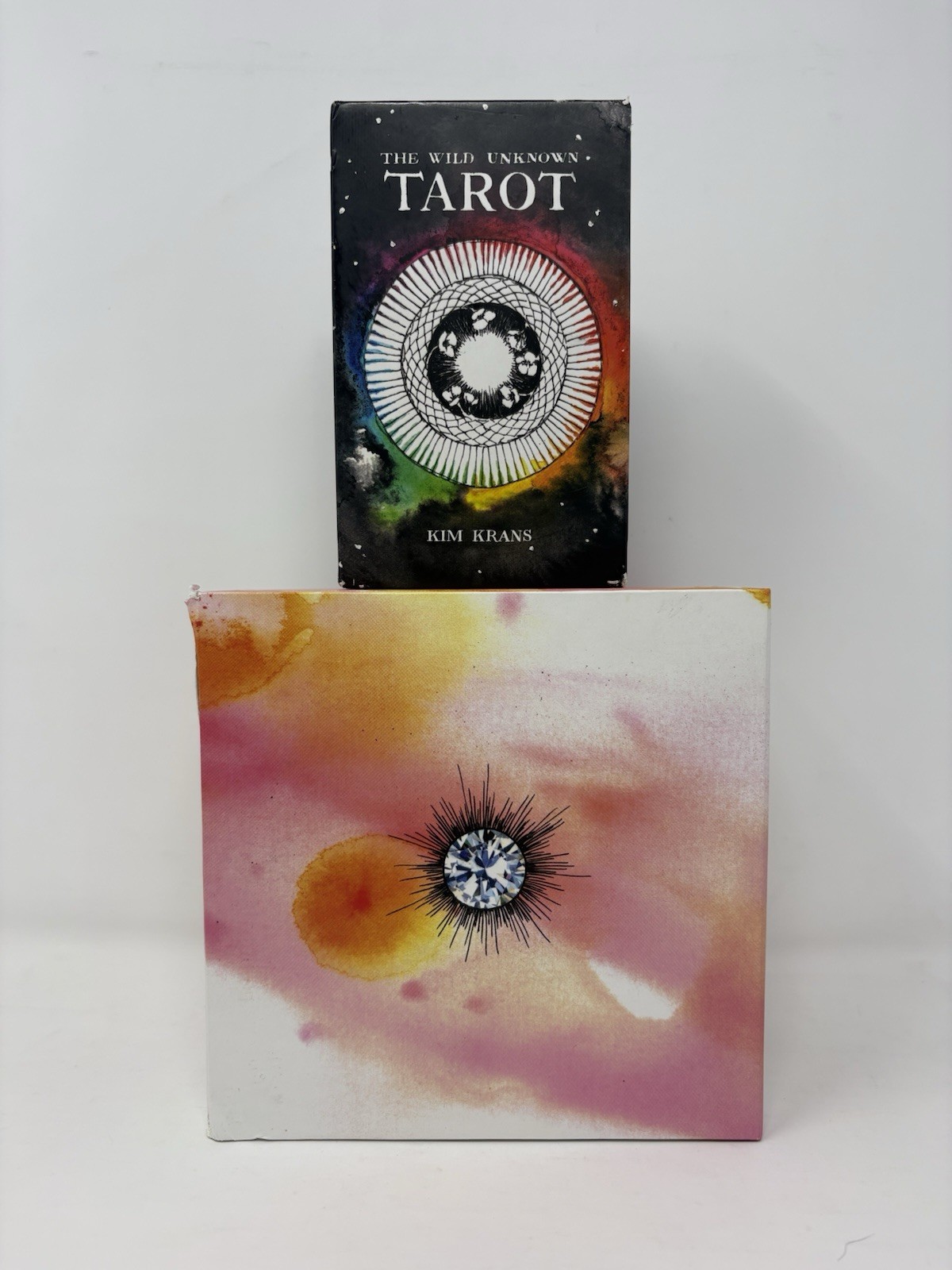 Lot of 2 The Wild Unknown Tarot & Archetypes Oracle Deck Kim Krans Complete Used
