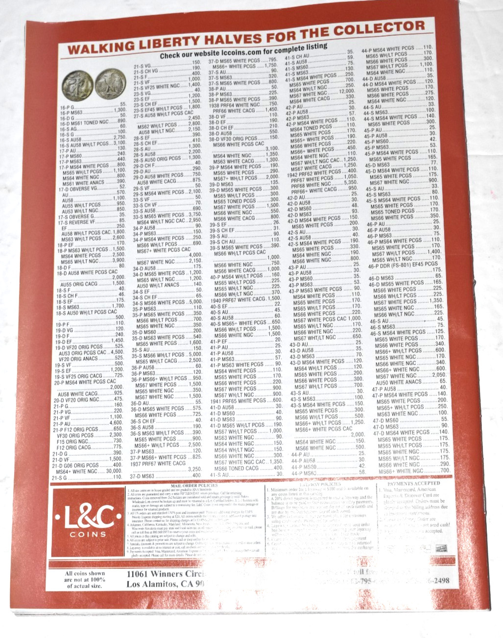 NUMISMATIC NEWS MAGAZINE, “Holiday Gift Guide,” 11-18-2025, 62 Pages, New
