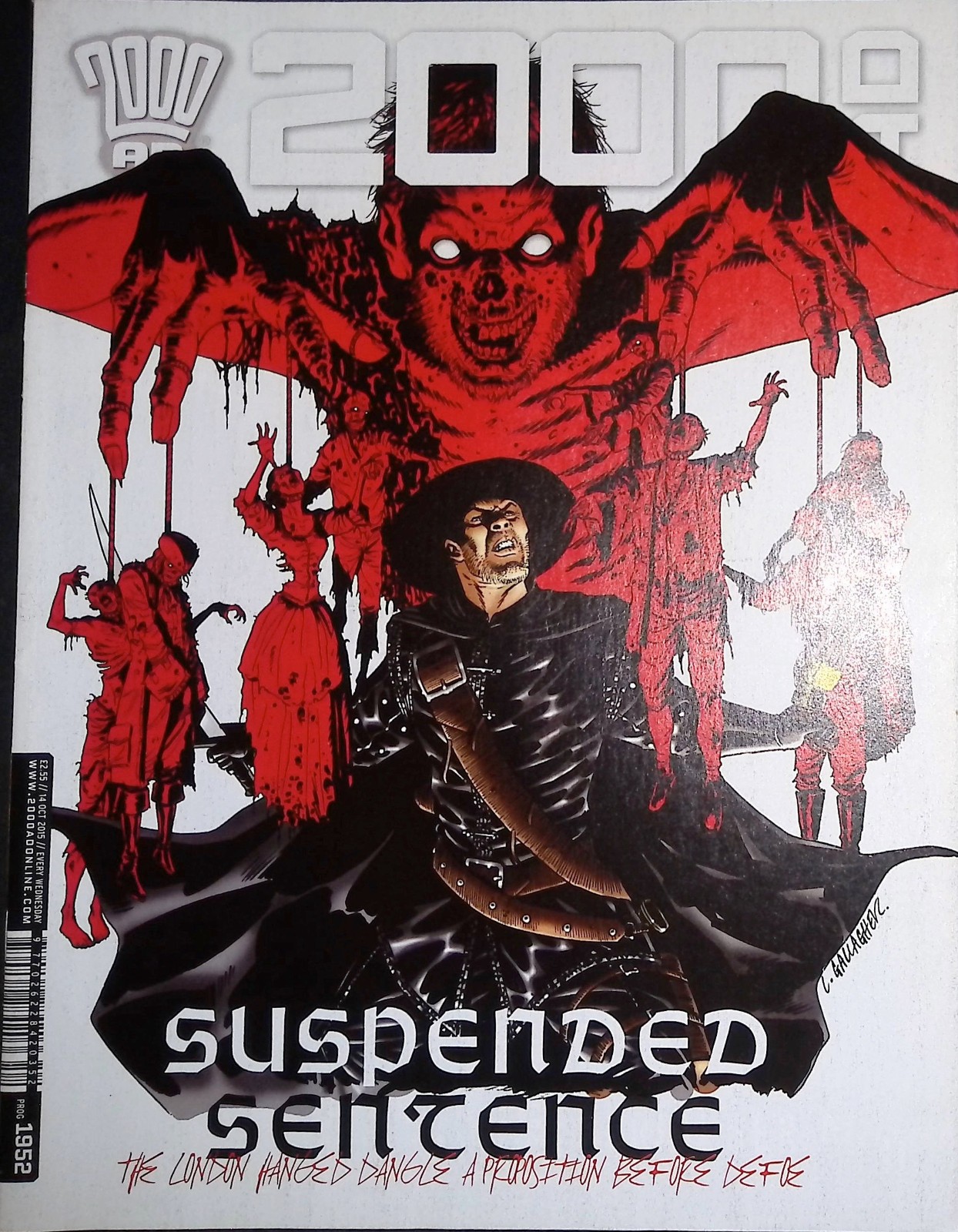 2000AD Prog 1952 14 Oct 2015 NM-