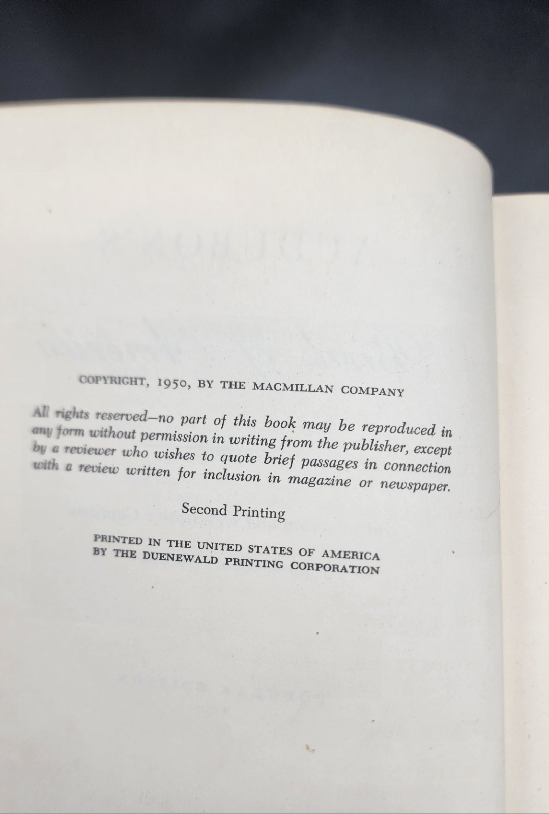 Audubon’s Birds of America 1950 2nd Printing The Macmillan Company