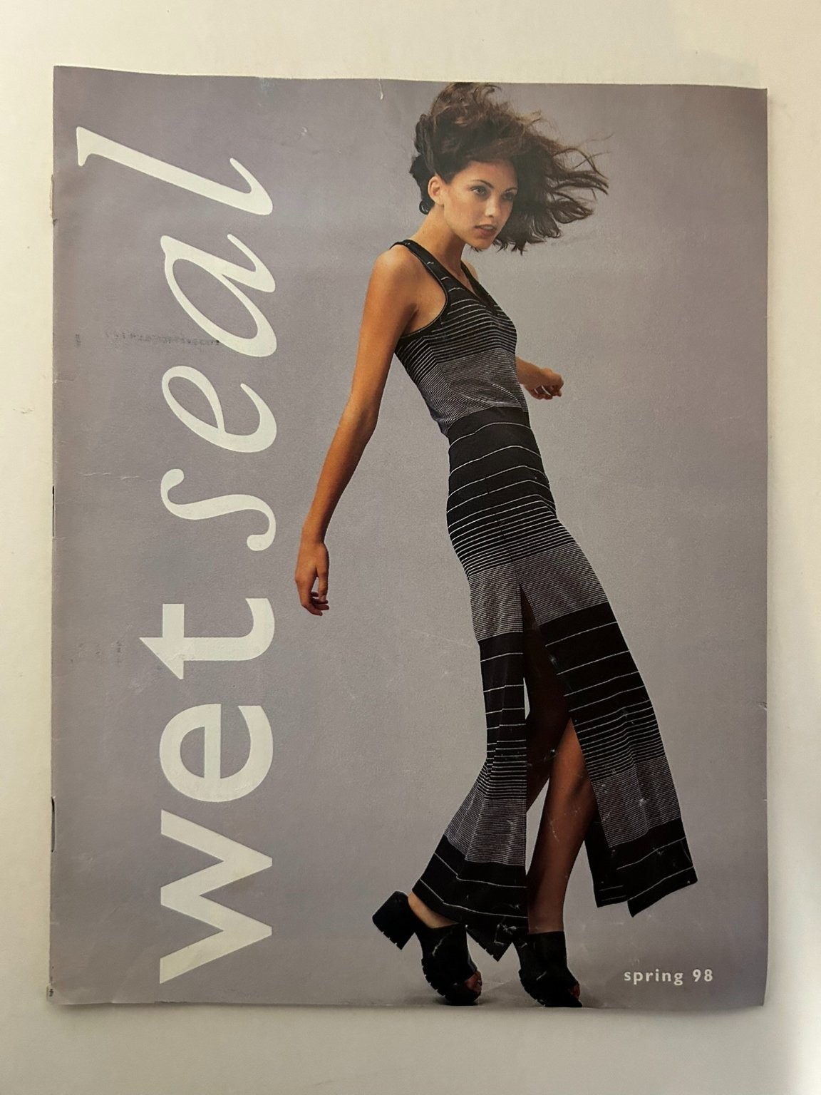 Wet Seal Spring 1998 Fashion Catalog Blue Asphalt Clothing Vintage