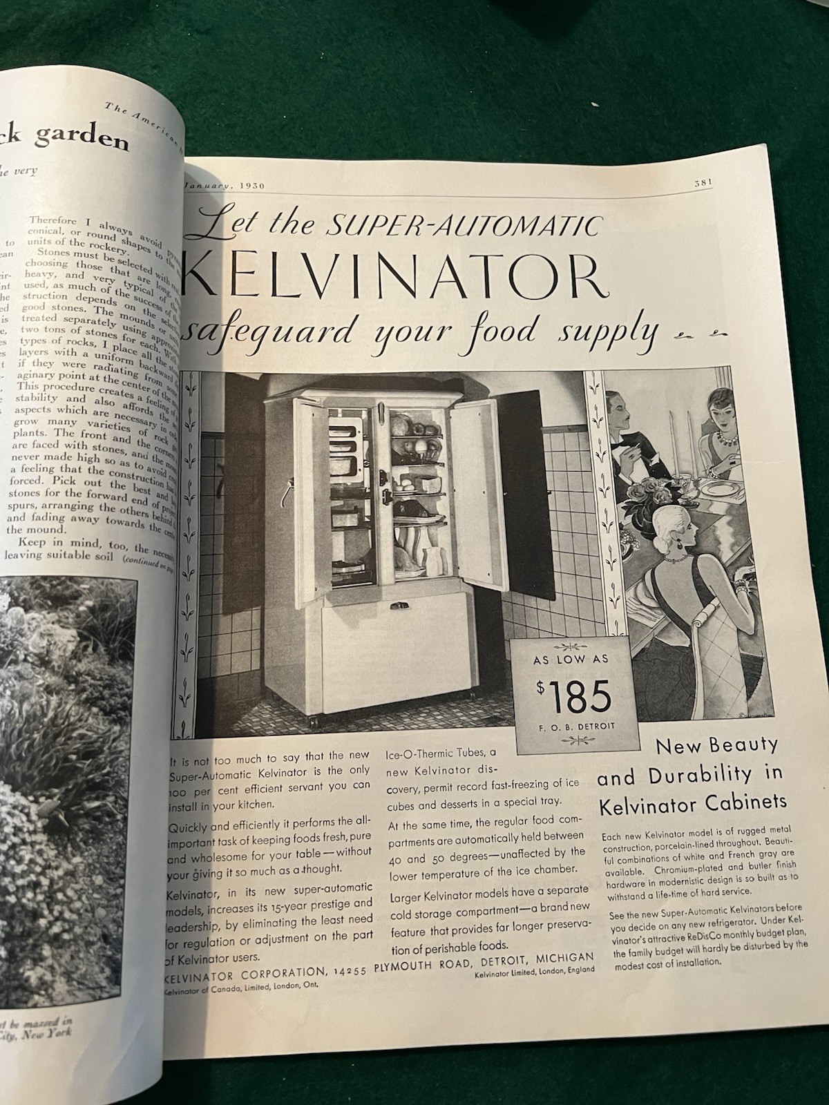 January 1930 The American Home – Huge Full Issue – 428 Pages – Amazing Ads!