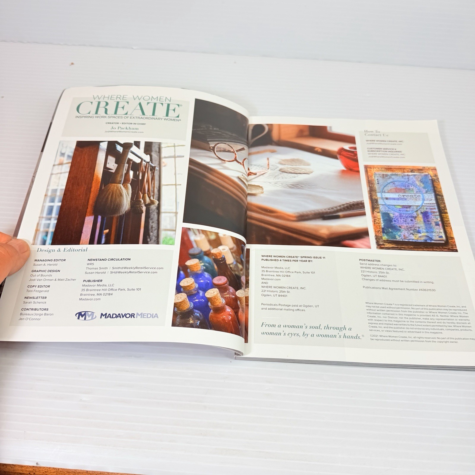 Where Women Create April 2021 Inspiration Magazine Studio Extraordinary Women