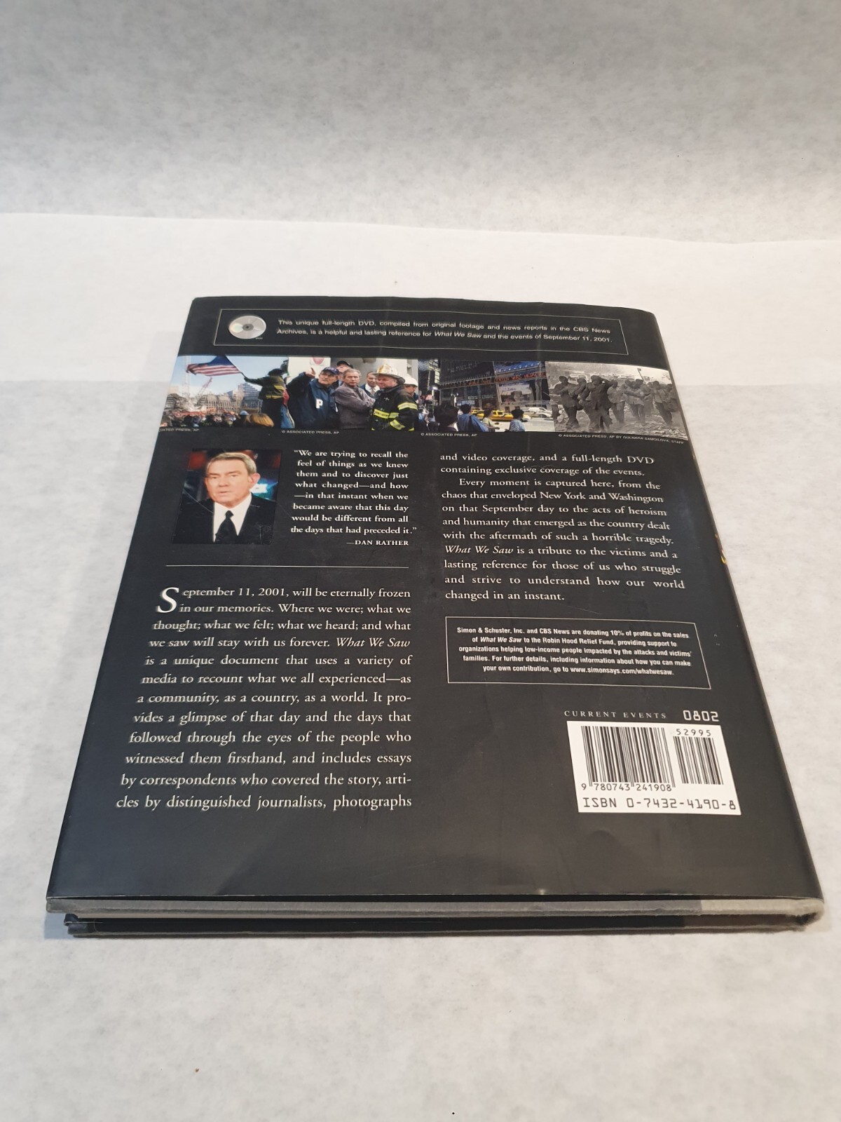 What We Saw: The Events of September 11, 2001 in Words, Pictures, & DVD Included