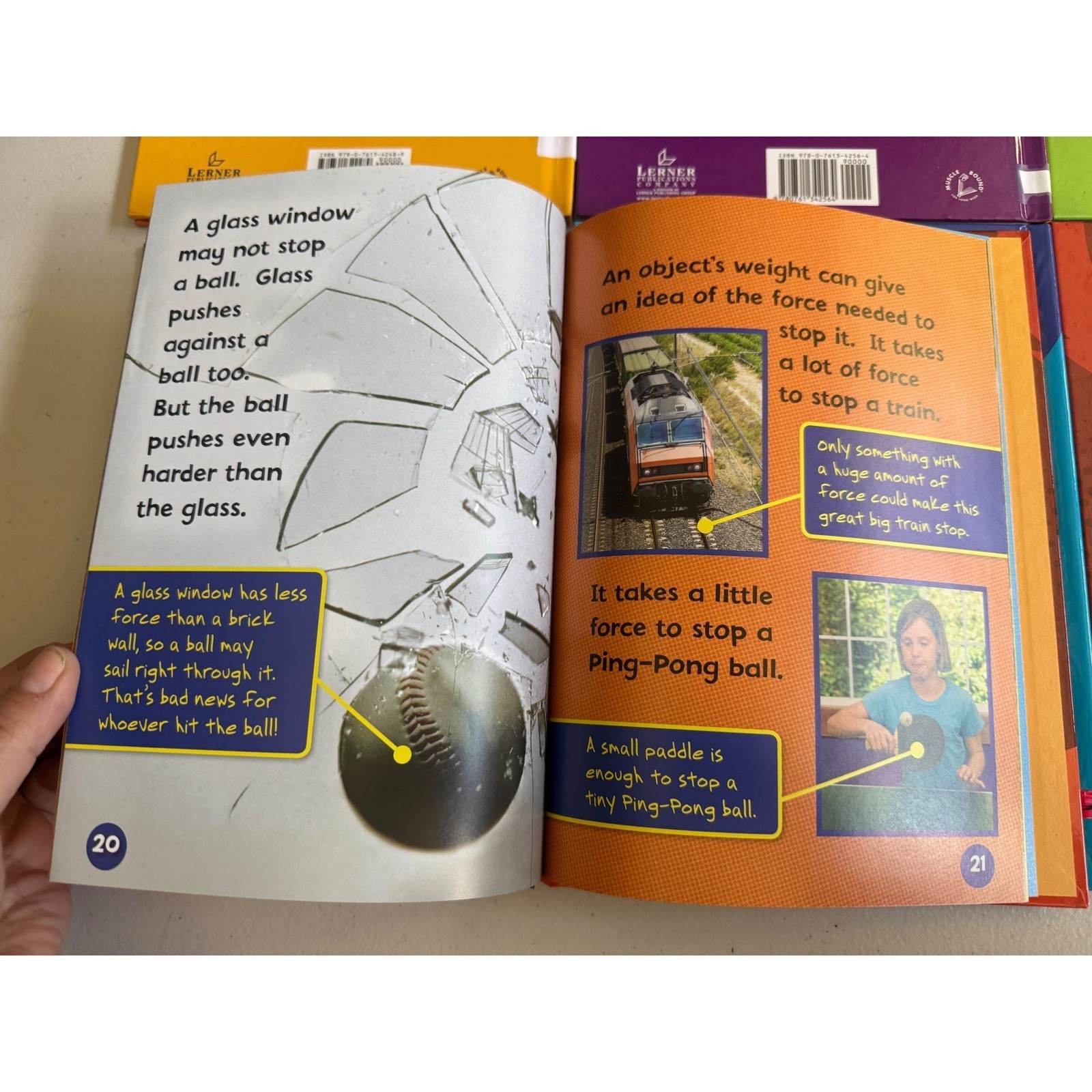 Lightning Bolt Books Lerner Nonfiction Set of 7 Science Nature Kids Hardback