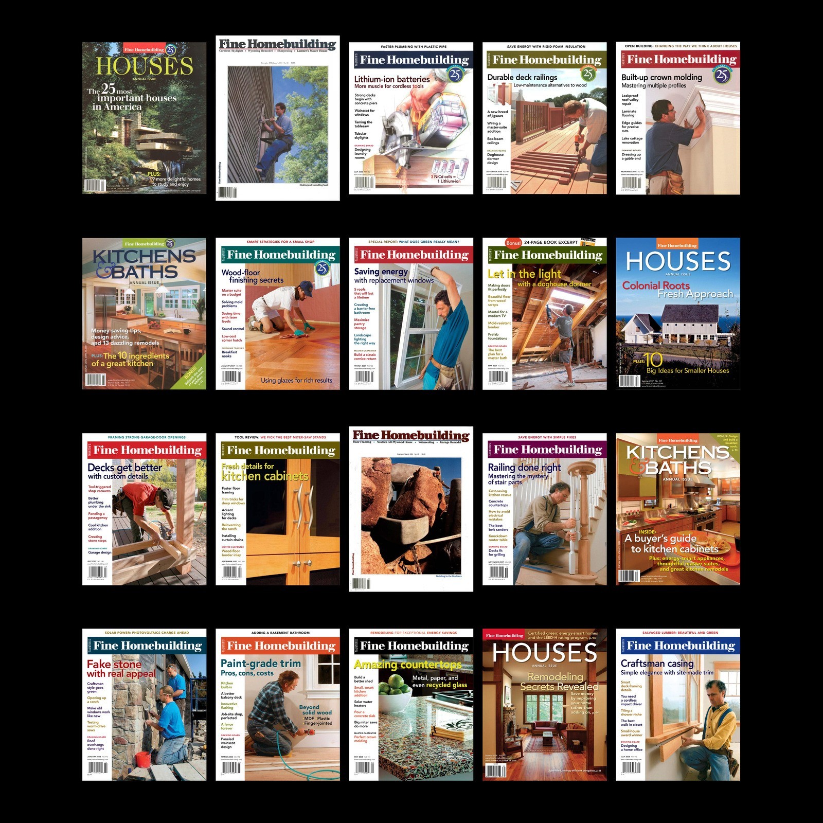Fine Homebuilding Magazine – 392 Issues & Specials on USB + Immediate Bonus