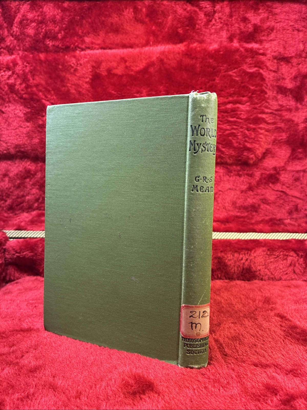 The World-Mystery Four Comparative Studies in General Theosophy Mead 1895