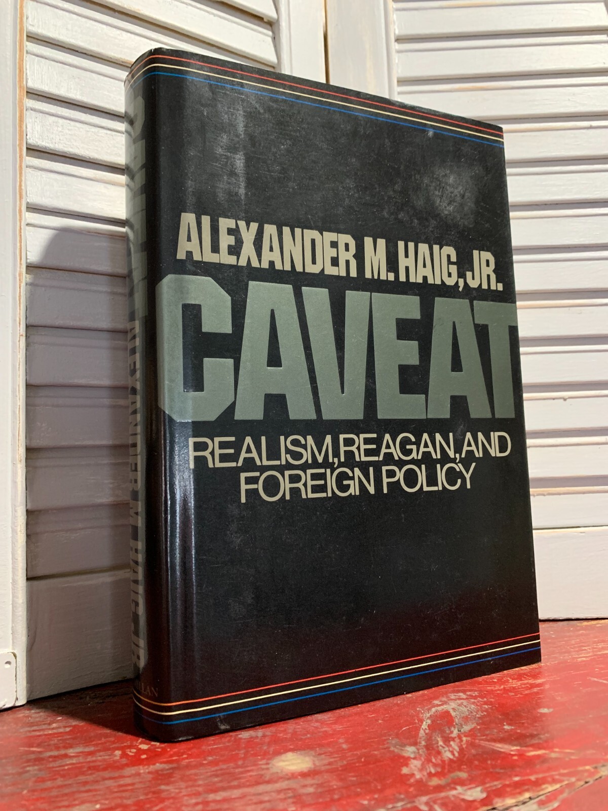 SIGNED – CAVEAT by Alexander M. Haig, Jr. (1984, Hardcover) -1st ed.