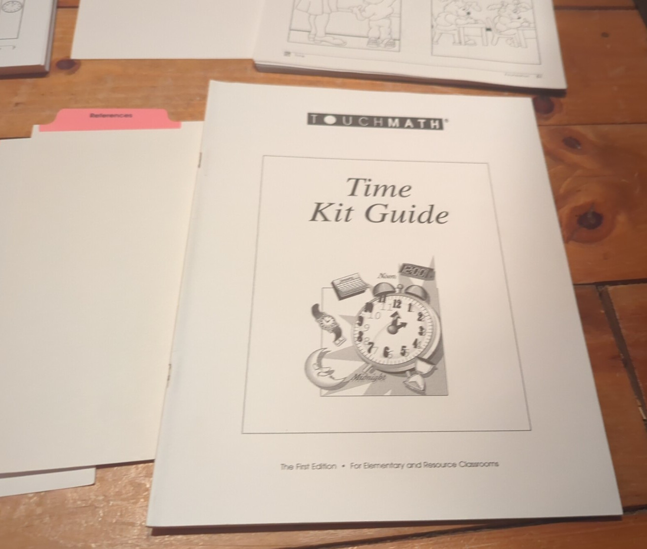 TouchMath Time Kit The 1st Edition (TM341) (Missing pages 1-6)