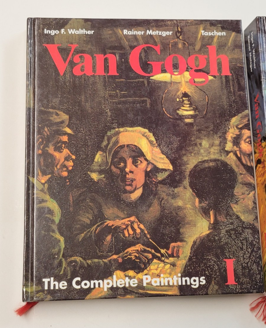 Vincent Van Gogh: The Complete Paintings (2 Volume Set) Hardcover & Vermeer Book