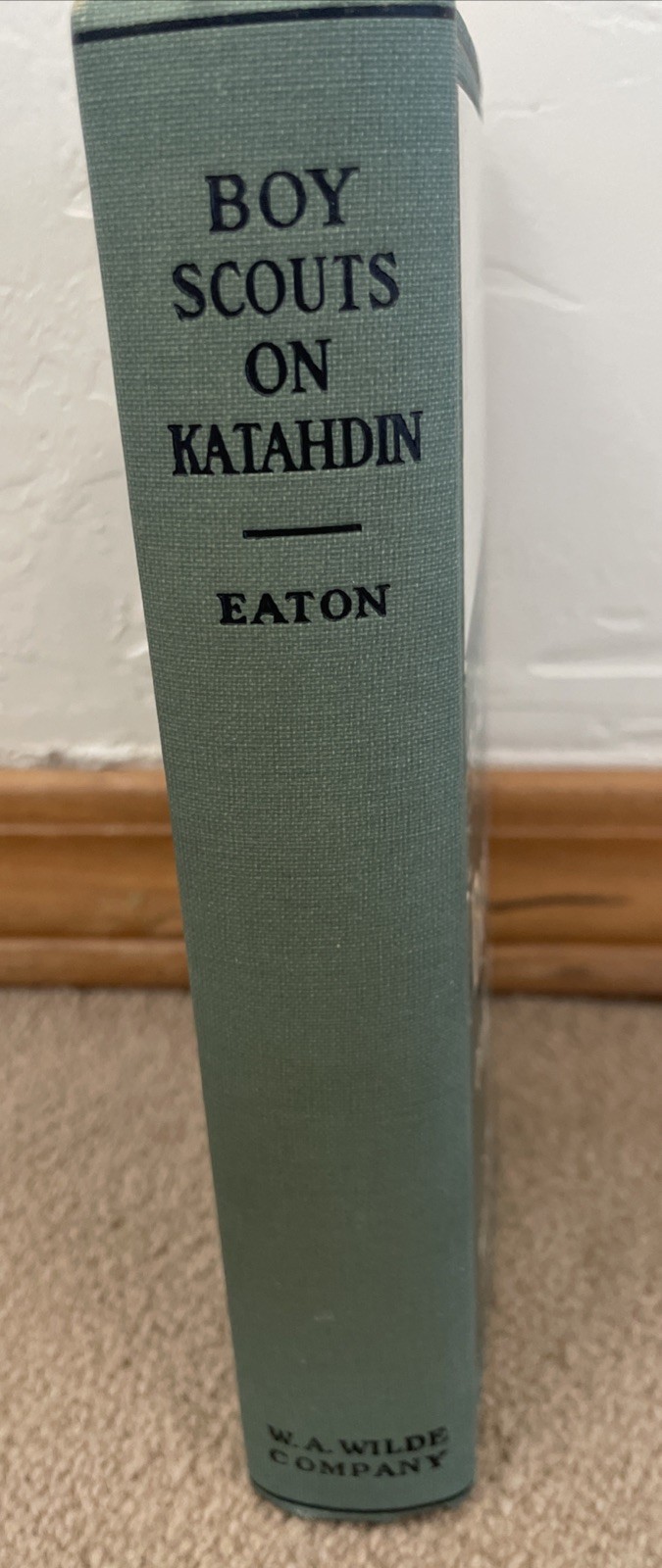 Boy Scouts On Katahdin By Walter Pritchard Eaton 1924 Hard Cover