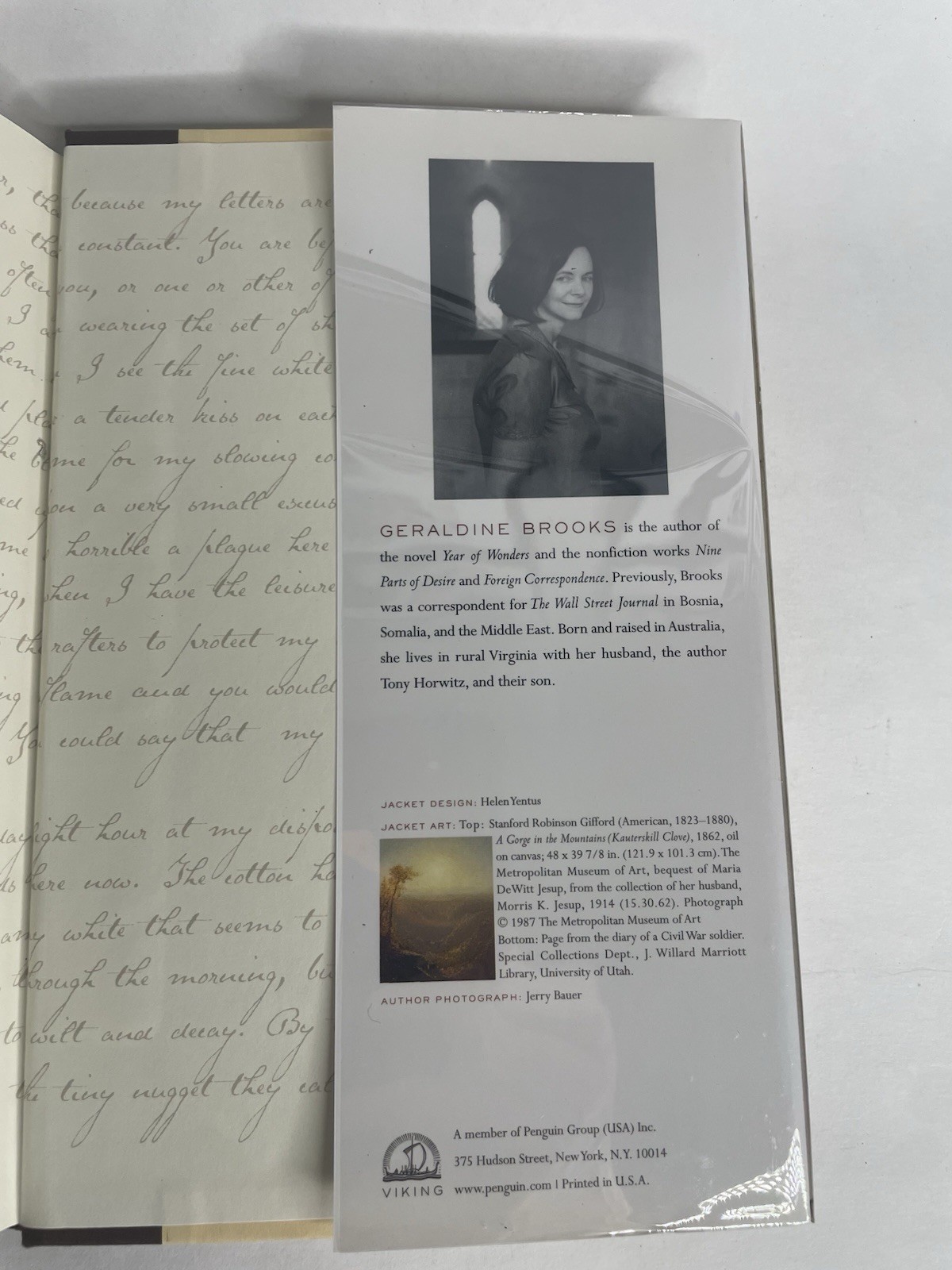 March by Geraldine Brooks SIGNED 1st/1st 2005 Hardcover, Pulitzer Winner