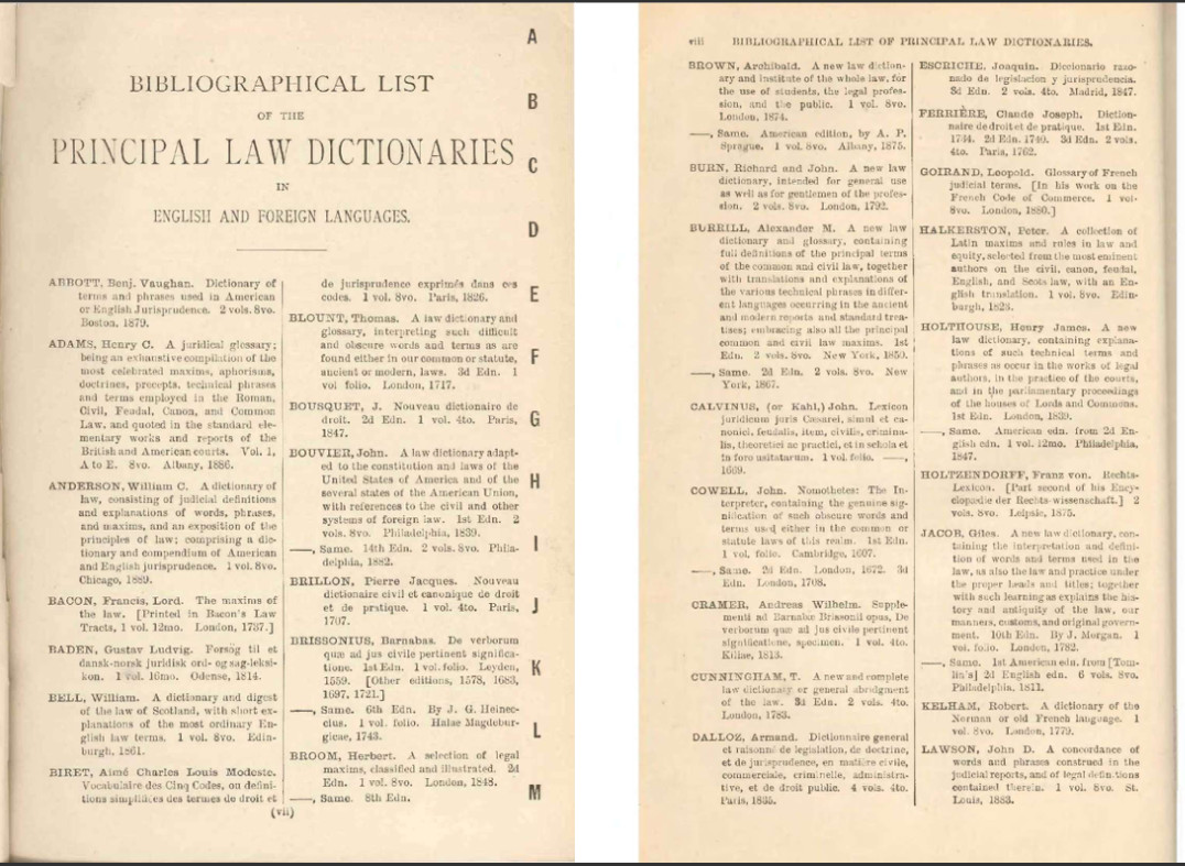 Black’s Law Dictionary, First Edition (1st Edition 1891) – PDF E-Book on CD-ROM