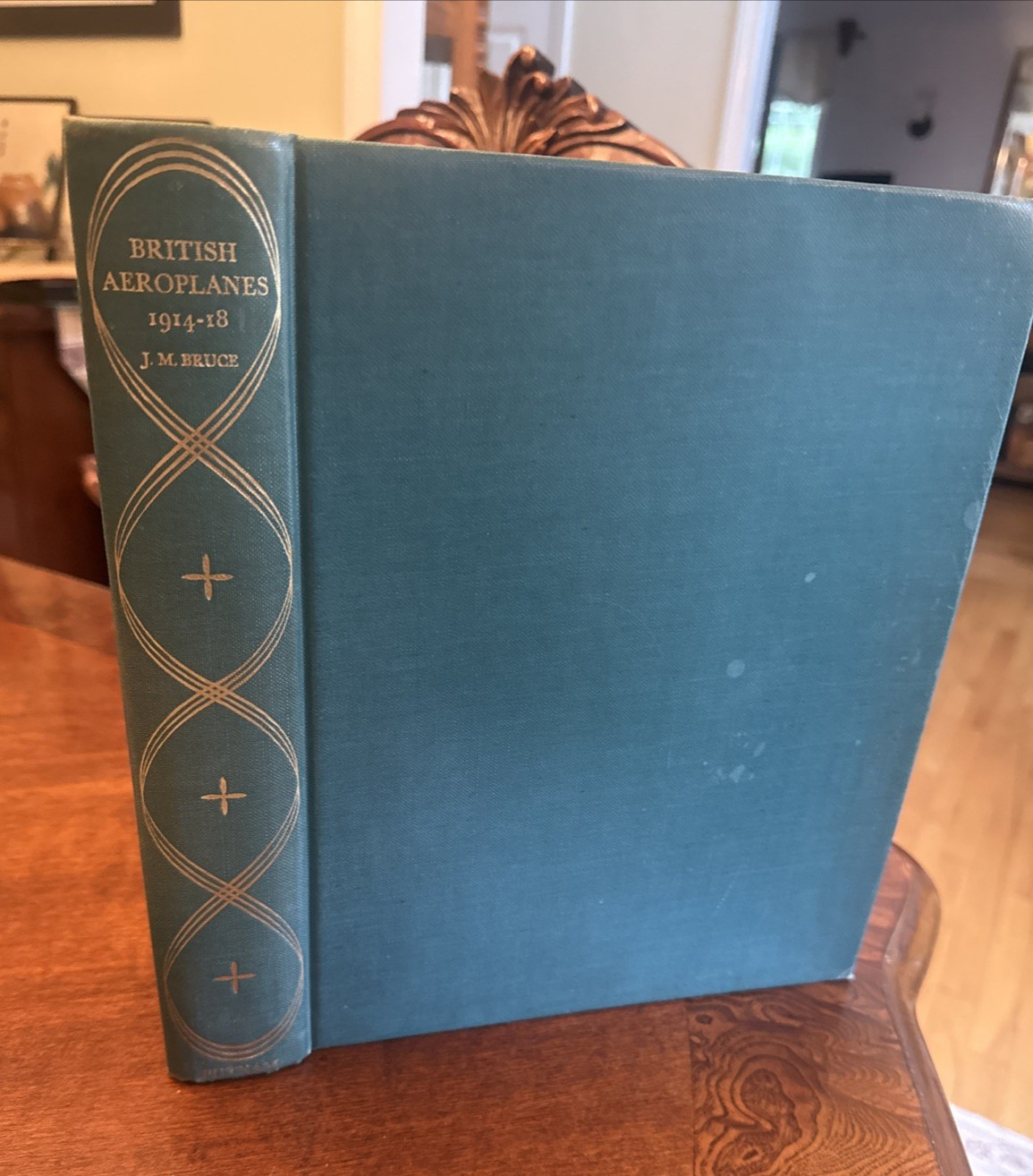 British Aeroplanes 1914-18 RAF J.M. Bruce 1957 airplanes 1st Ed. illus WWI TEAL