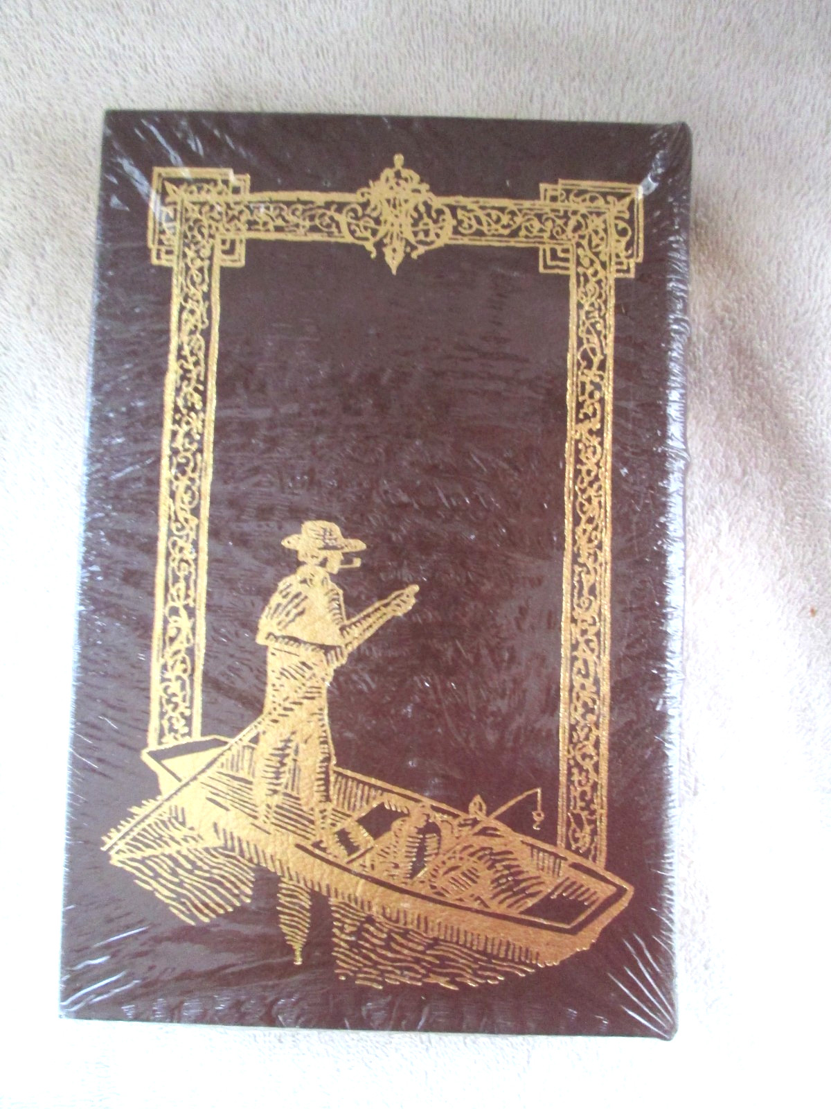 ADVENTURES OF HUCKLEBERRY FINN Mark Twain EASTON PRESS/Leather Bound/FAC. SEALED