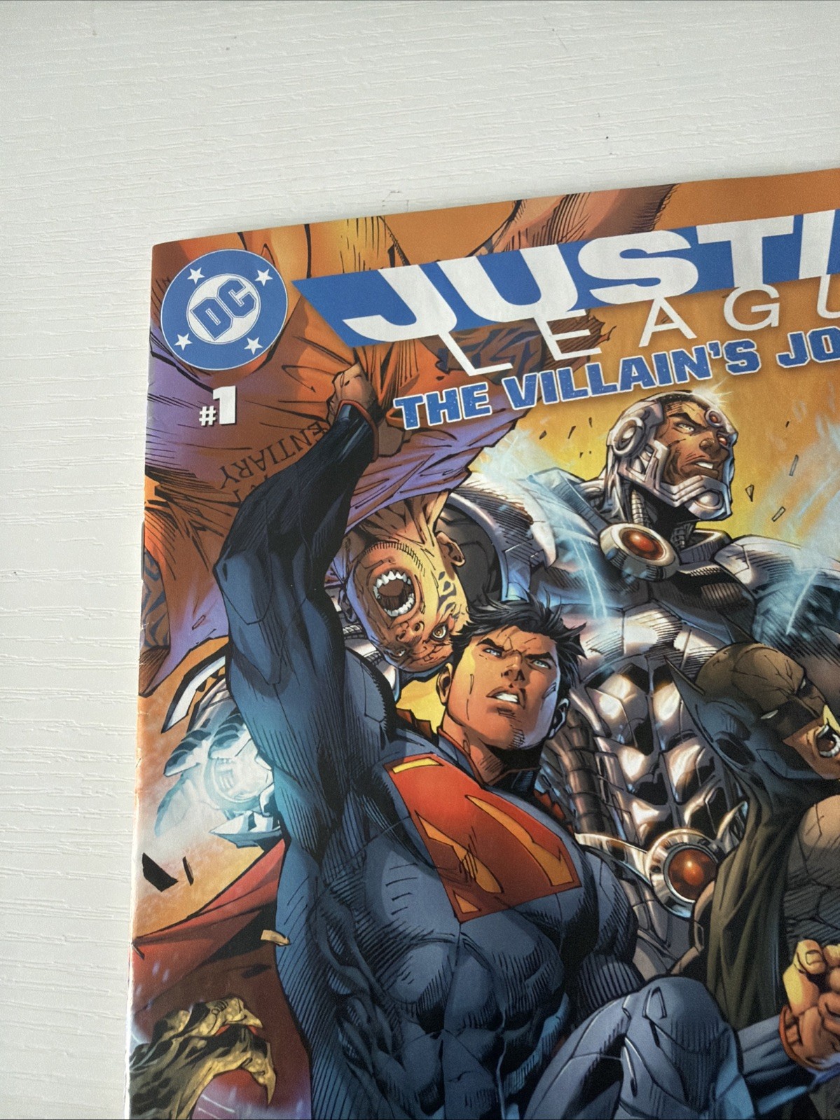 Justice League #1 – The Villain’s Journey – Jim Lee Cover – DC Comics