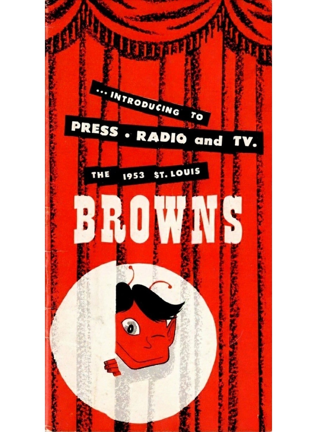 1953 St. Louis Browns Orioles Media Guide Roster – 44-page Baseball Reprint