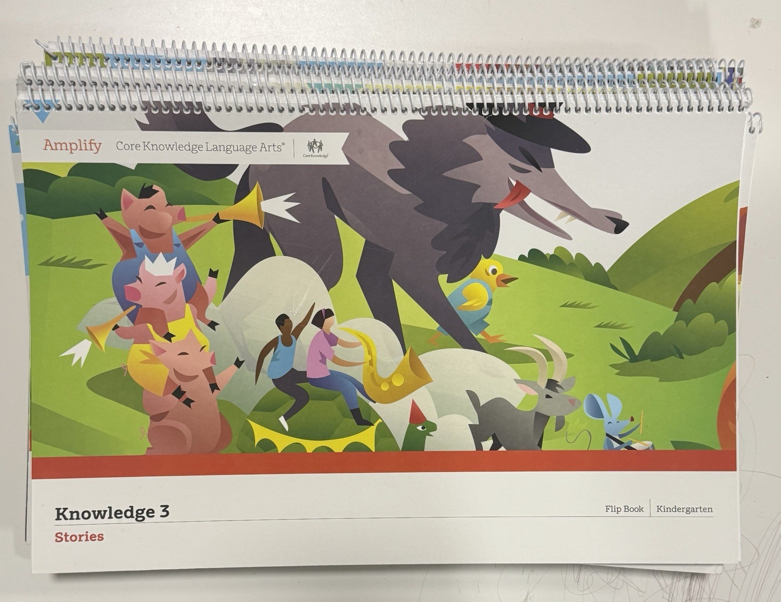 Amplify Core Knowledge Arts, Flip Book Kindergarten, 1-11