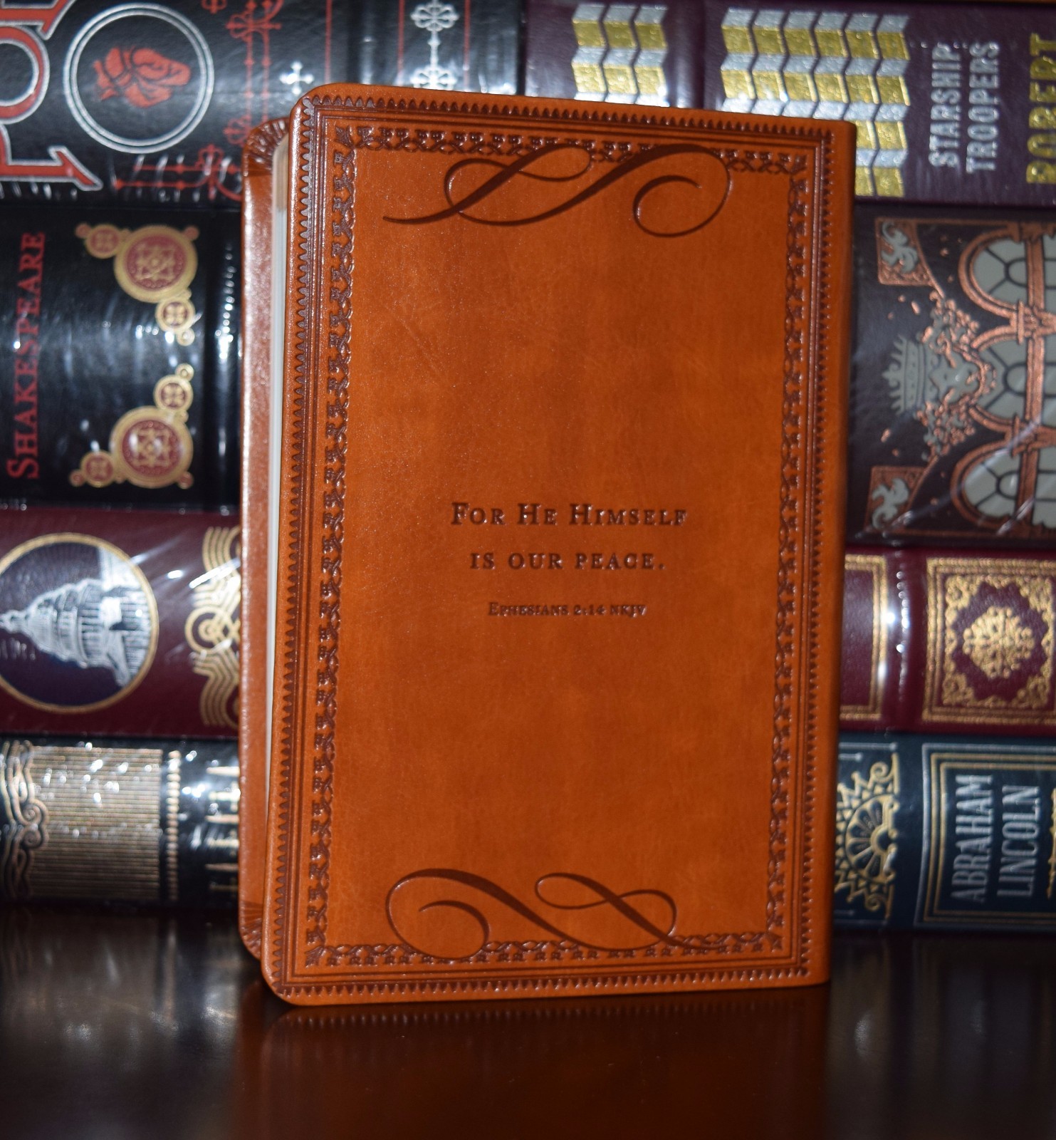 Jesus Calling by Sarah Young Peace Brand New Deluxe Soft Leather Bound Edition