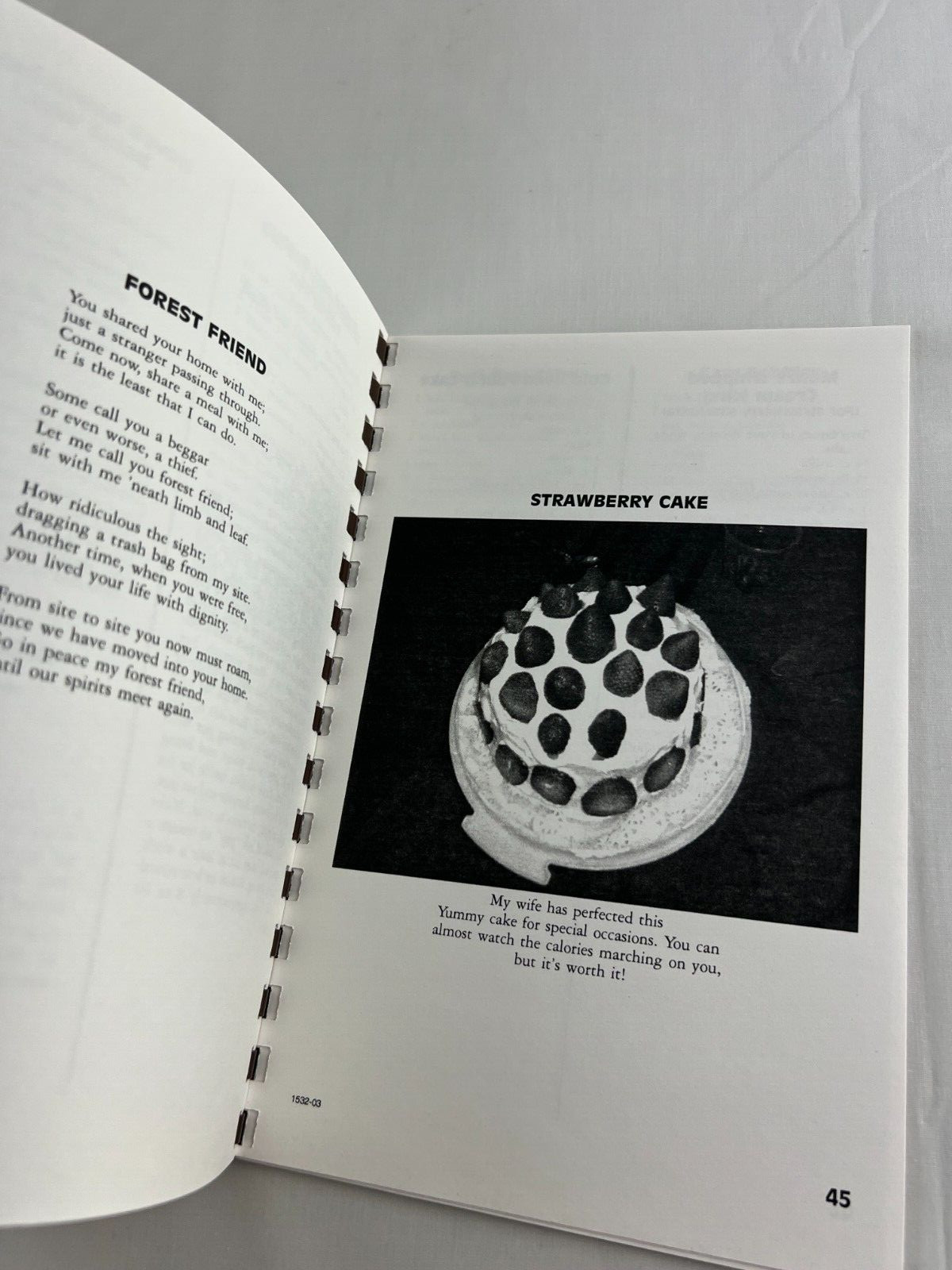 The Gourmet Poet Cookbook by John C. Hammond, Recipes, Stories, Poetry – Signed