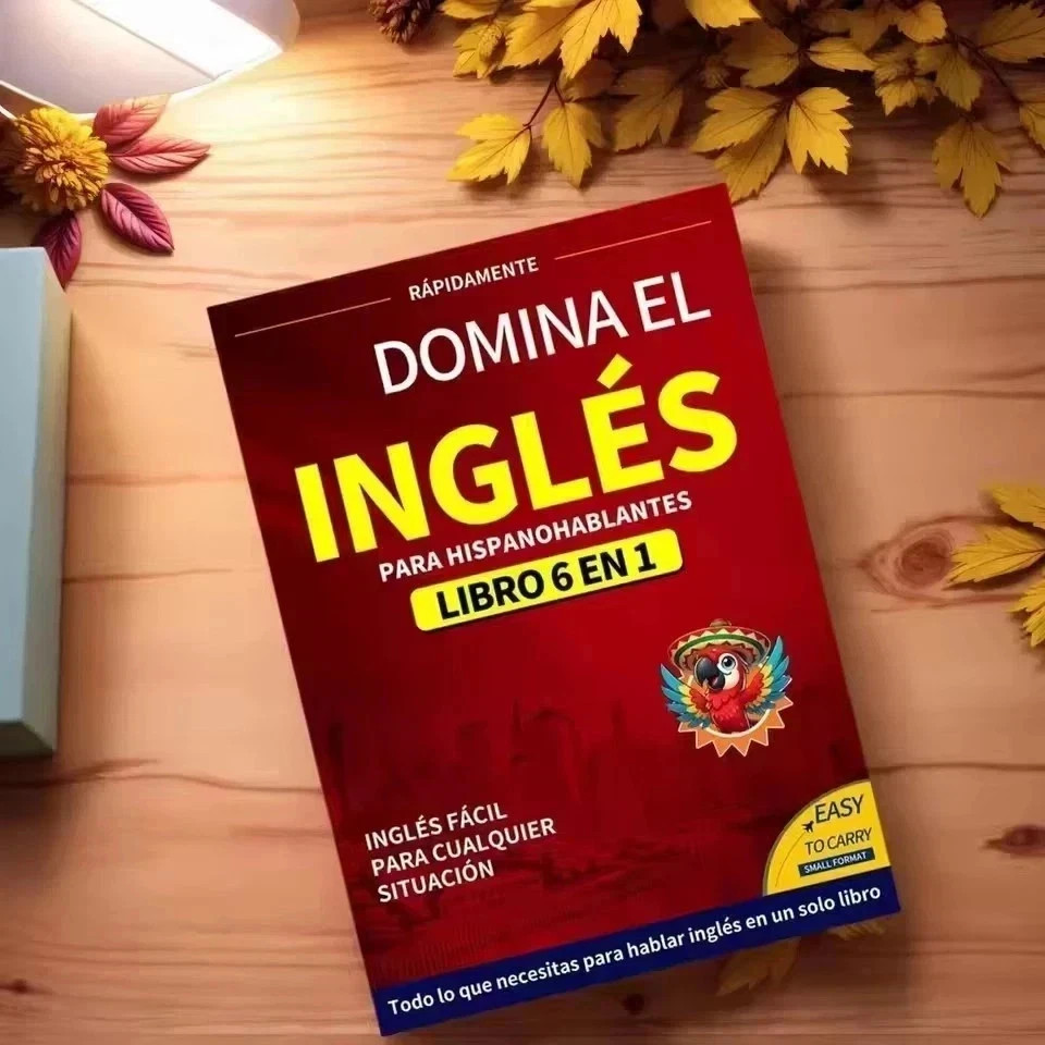 DOMINA EL INGLÉS PARA HISPANOHABLANTES LIBRO 6 EN 1