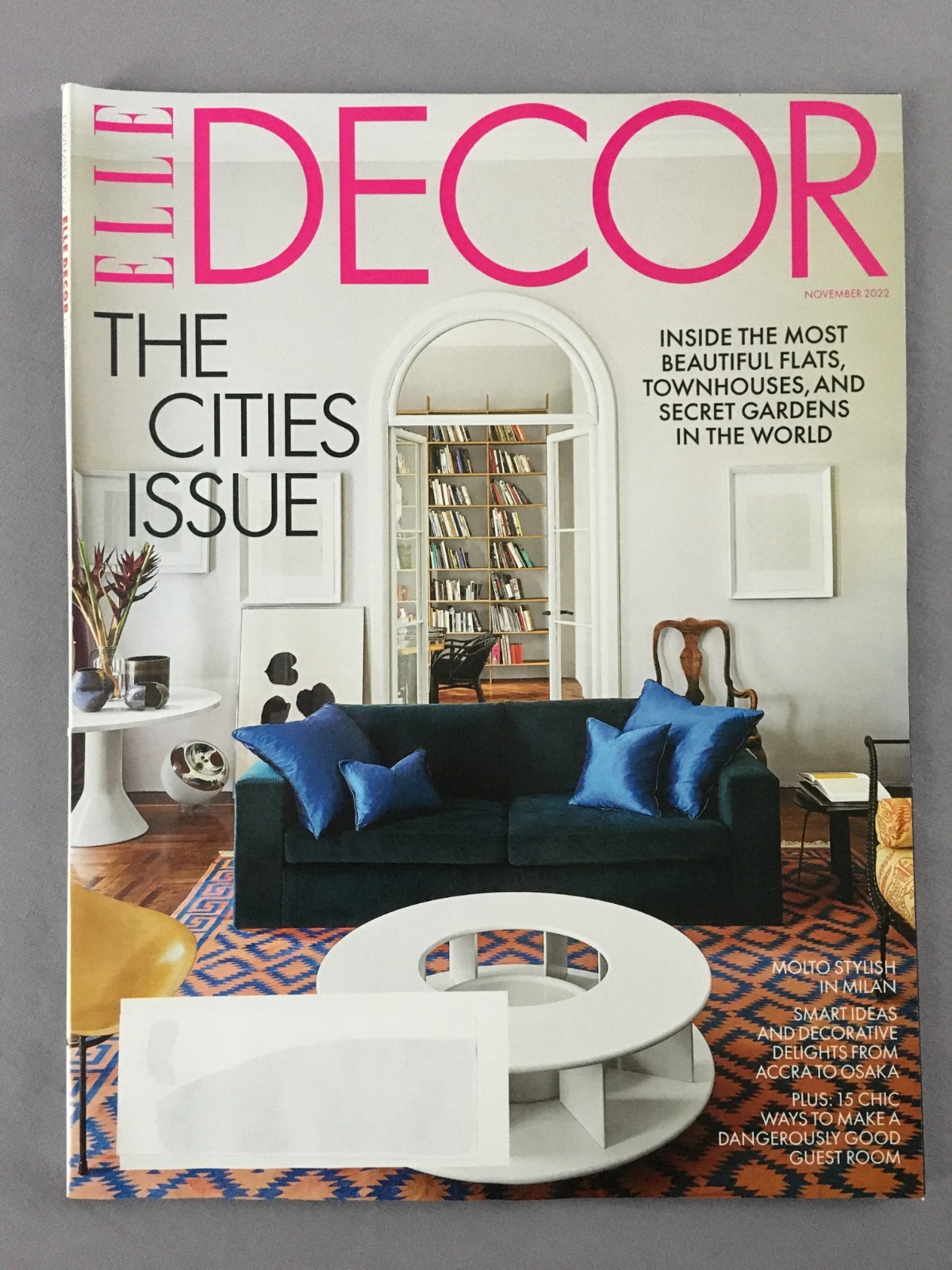 8 Magazine Lot Elle Decor-2022 House Beautiful-2003 & 2022 Veranda-2004