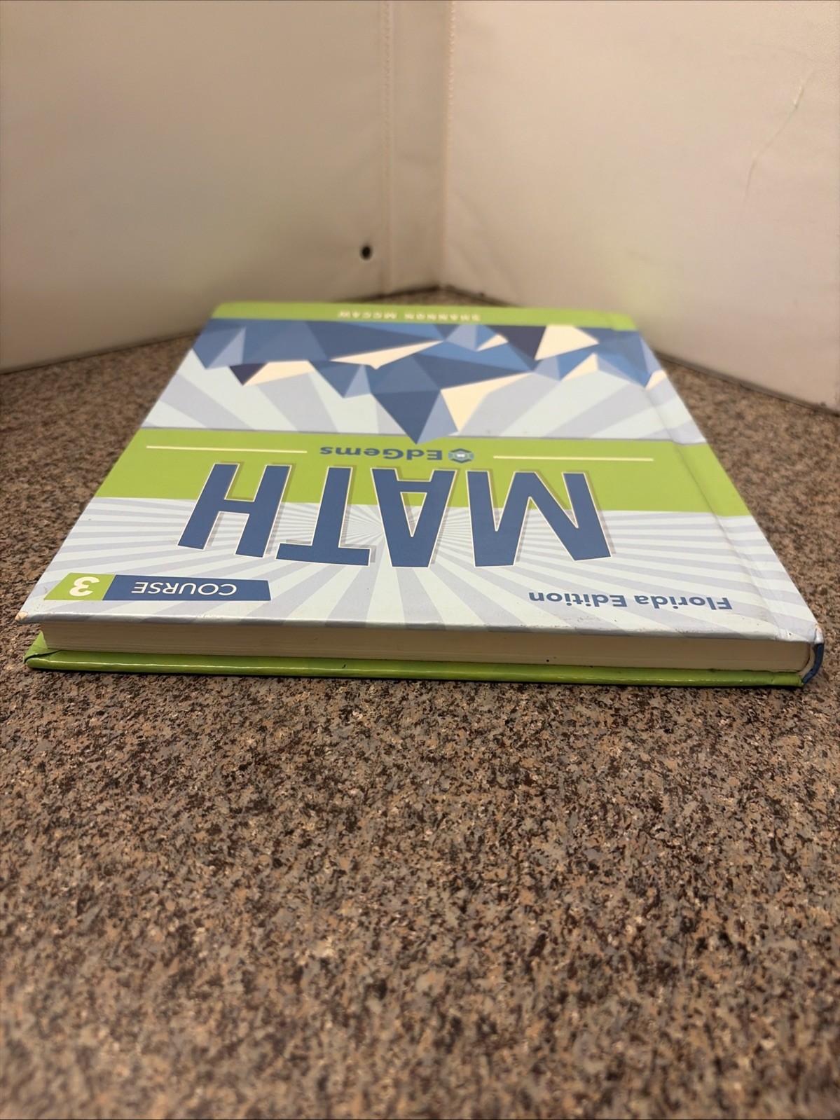 EdGems Math Course 3, Florida Ed. by McCaw (2019, Hardback)