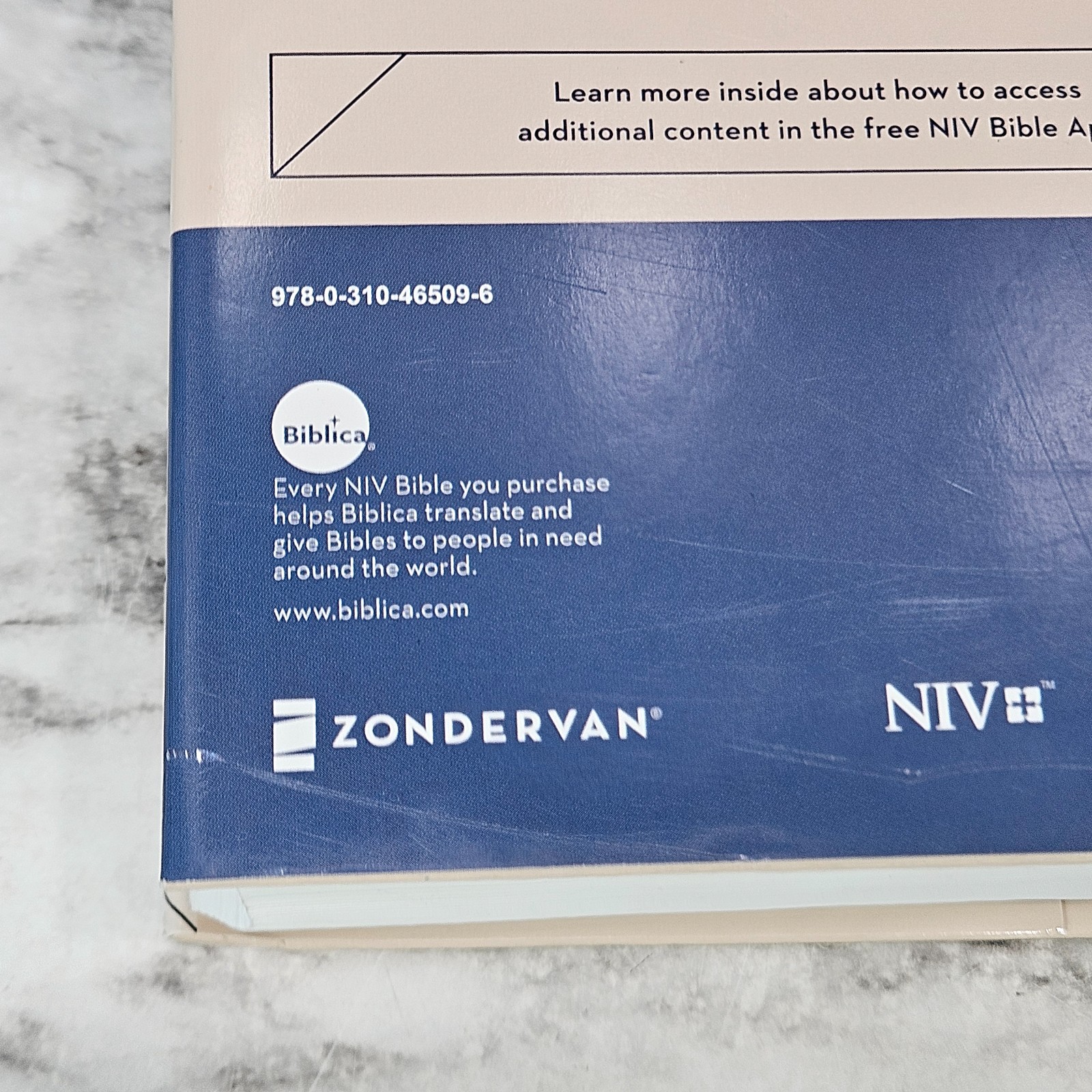 Zondervan NIV Application Bible, Hardcover, Multi-Cream Hardback New Internation