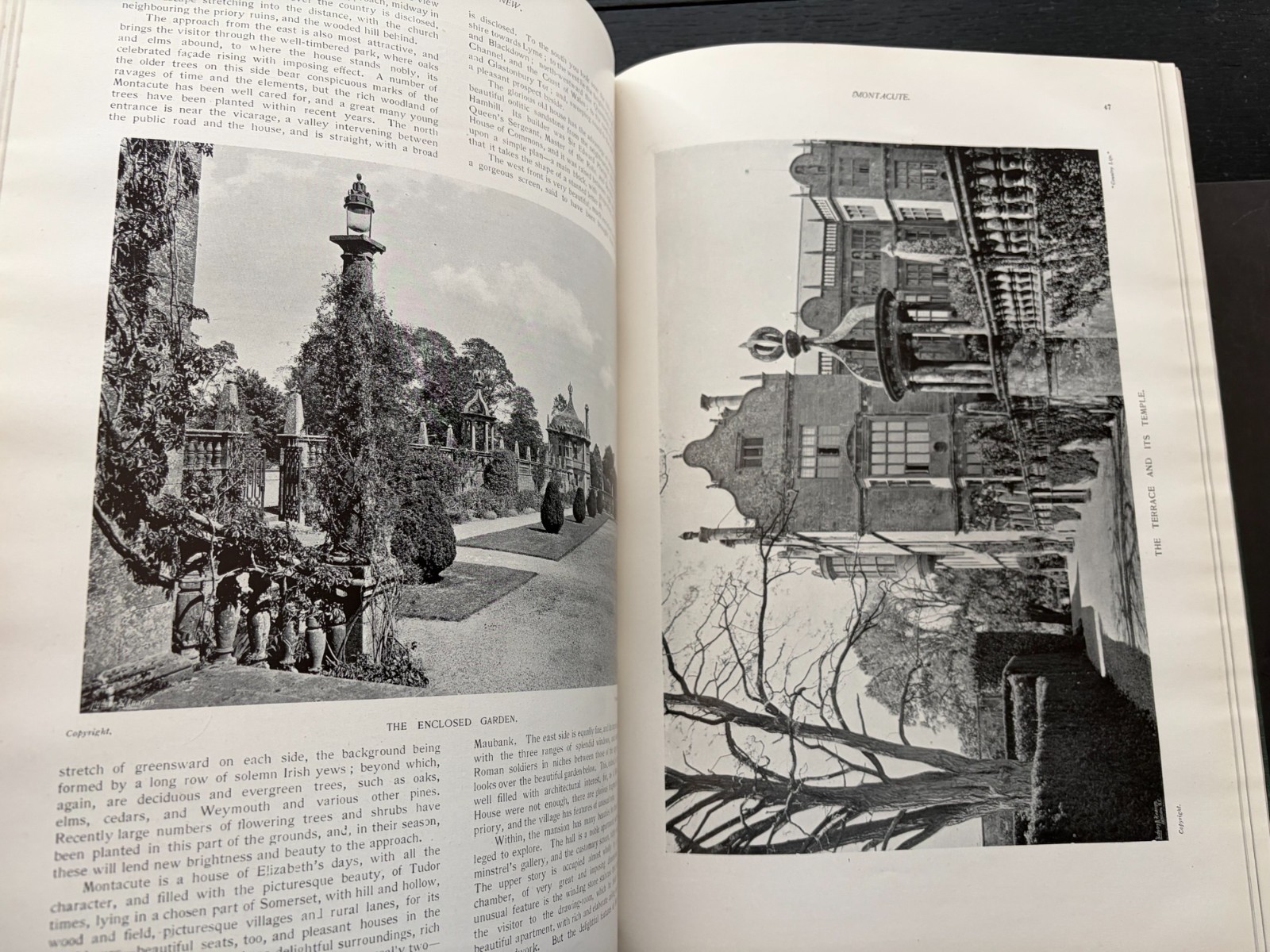 Gardens Old and New (ca.) 1906 by Country Life London HC Folio Illus. G!