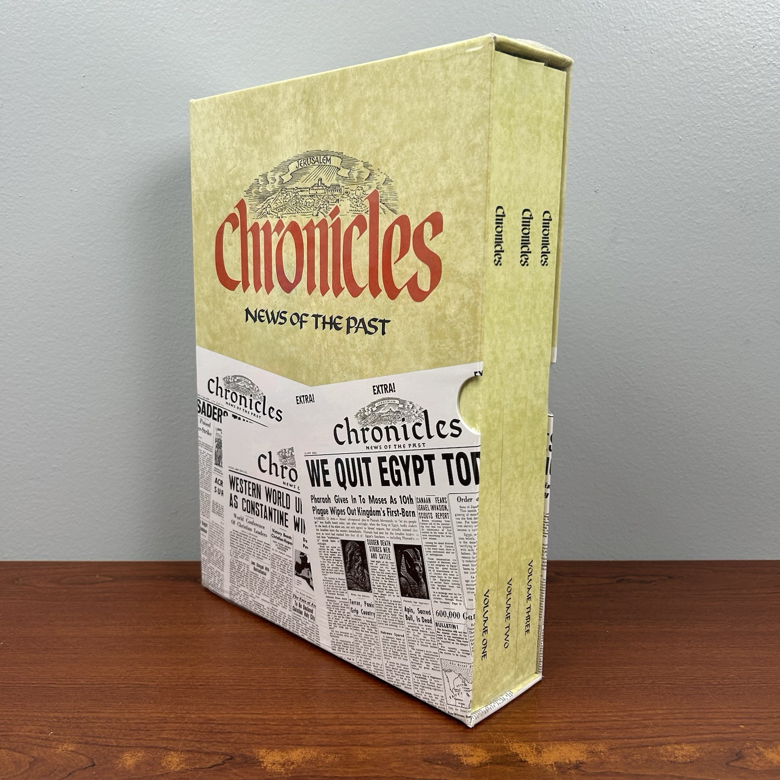 Chronicles: News of the Past – 3 Volume Set Hardcover Ktav Publishing House 2021