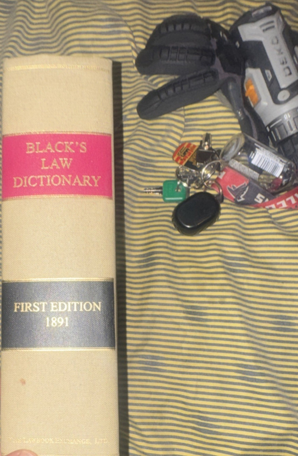 Henry Campbell Black First Edition Hardcover Law Dictionary 1991
