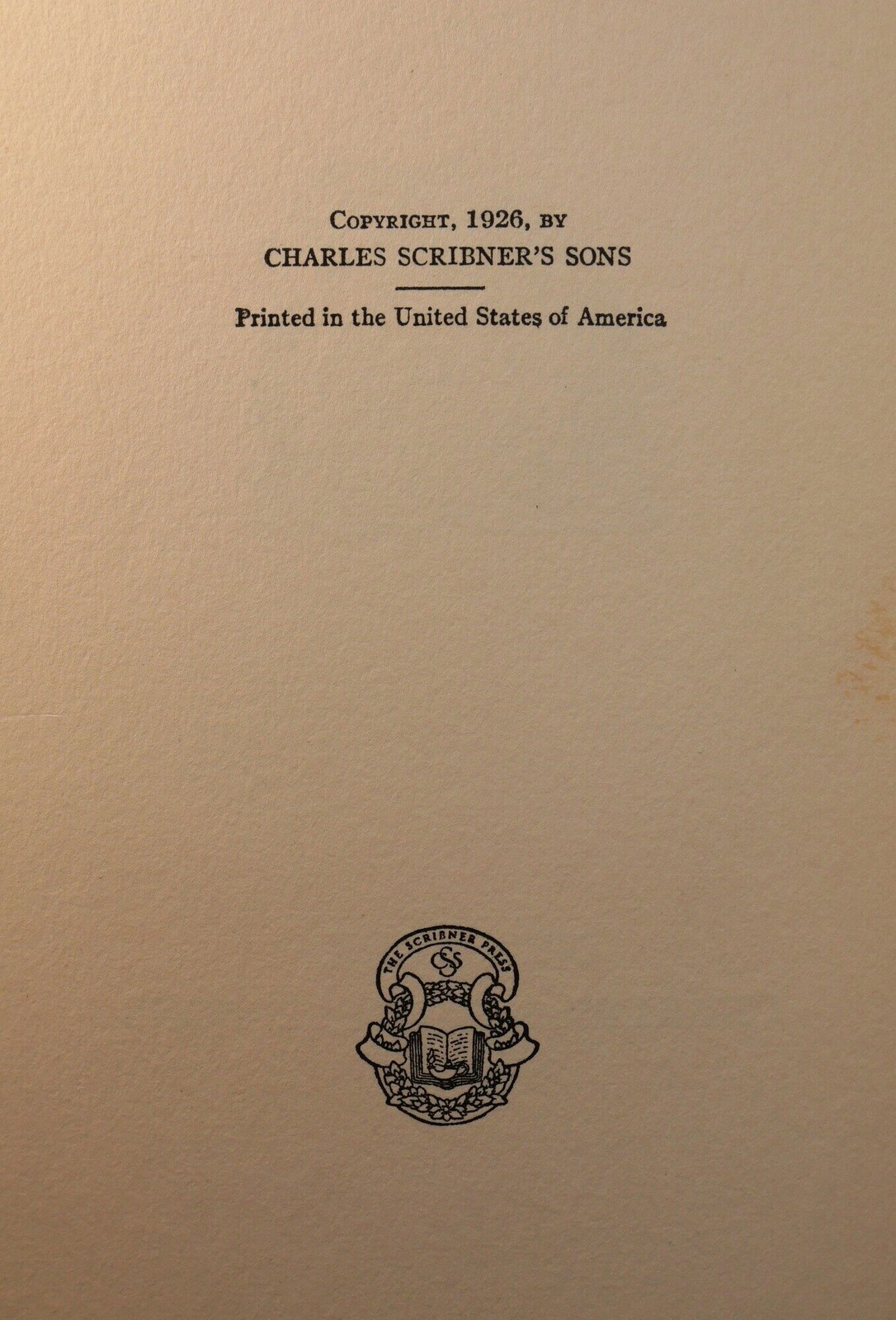 Ernest Hemingway / The Sun Also Rises 1st Edition 1927