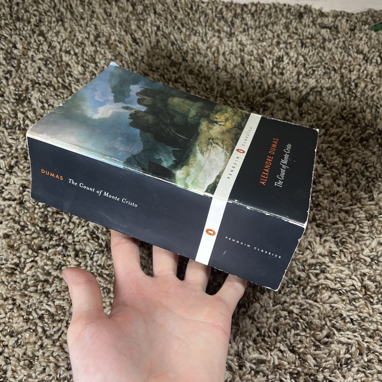 The Count of Monte Cristo by Alexandre Dumas (English) Paperback Book