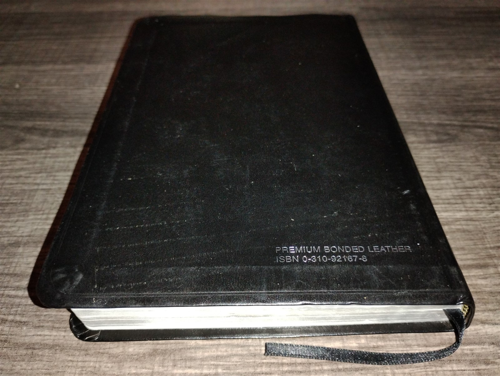 NIV Thinline Bible New International Version 1996 Zondervan Bonded Leather Bound