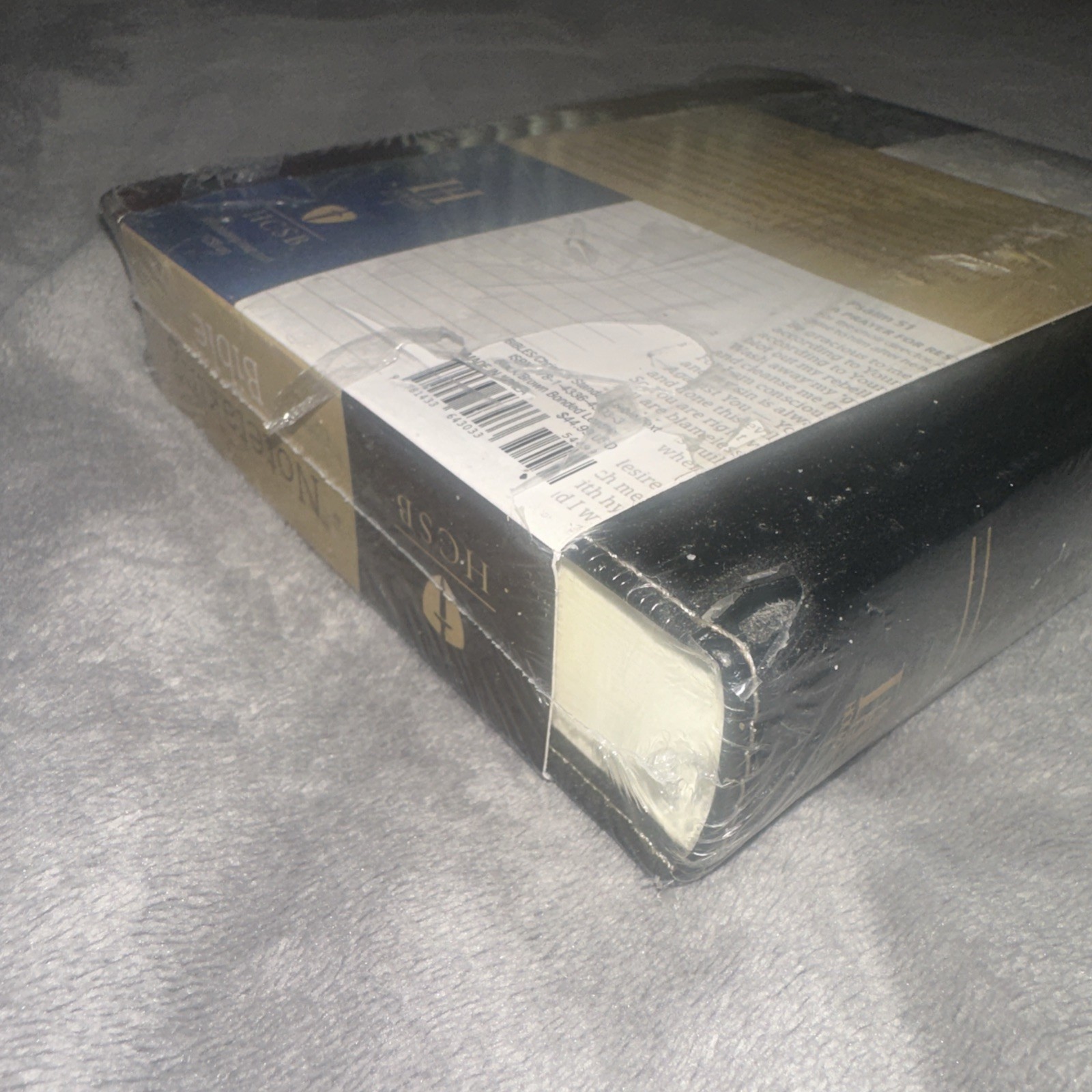NEW HCSB Notetaking Bible By Holman Bible Publishers Christian Standard *READ*