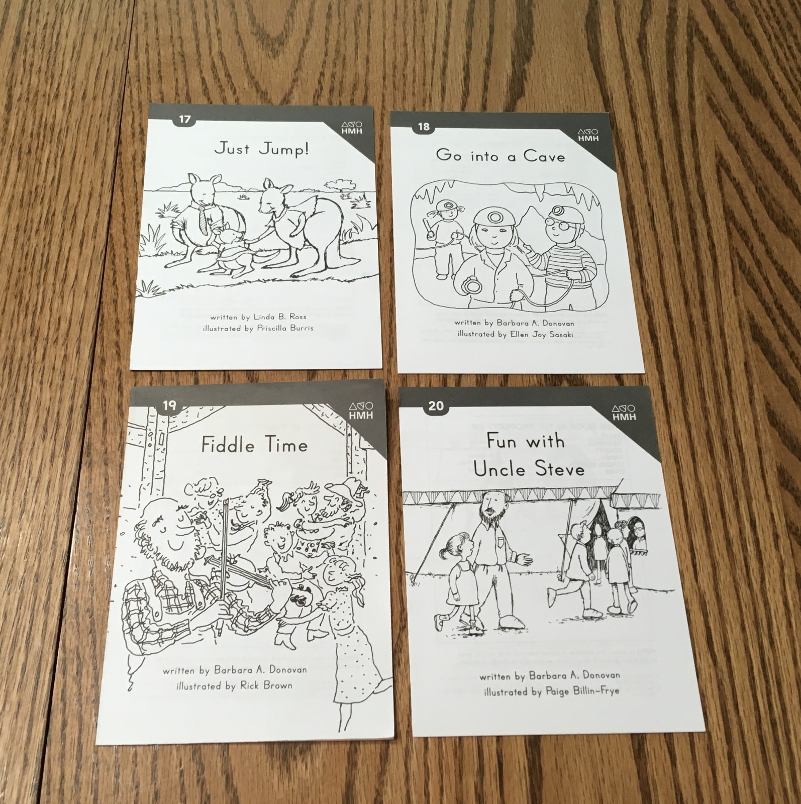 HMH SAXON PHONICS & SPELLING 1ST GRADE DECODABLE TAKE HOME READERS 1 – 52