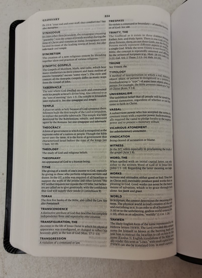 Holy Bible English Standard Version ESV Crossway Bible 2011 Black #2.2.48