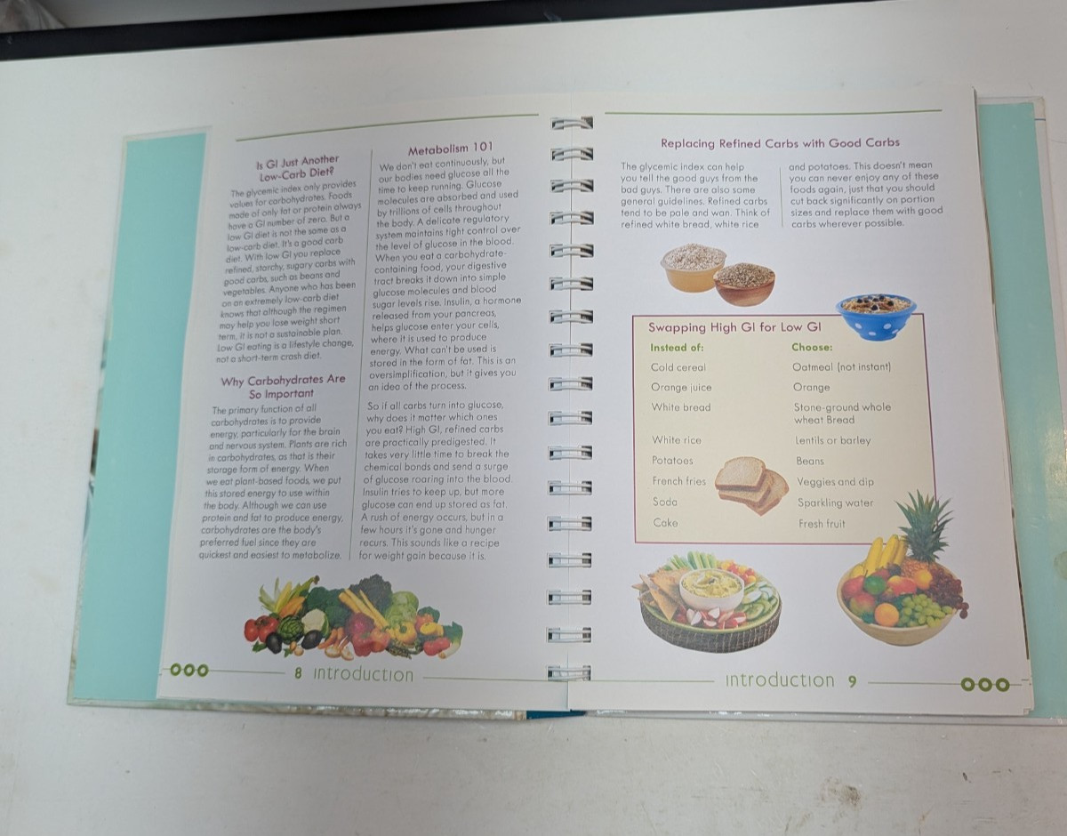Glycemic Index by Publications International Ltd. Staff 2010 Spiral HC