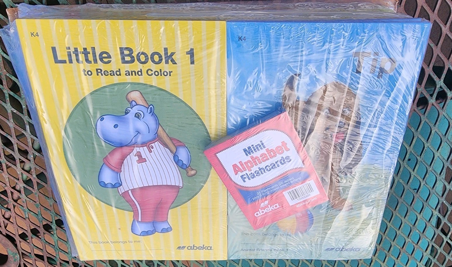 Abeka K4 Student Set Manuscript Child Kit Numbers Writing Art & Readiness Skills