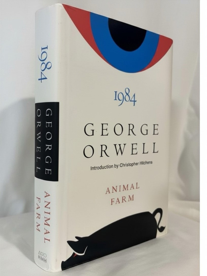 George Orwell Animal Farm & 1984 Hardcover 2003 HarperCollins w/ Dust Jacket