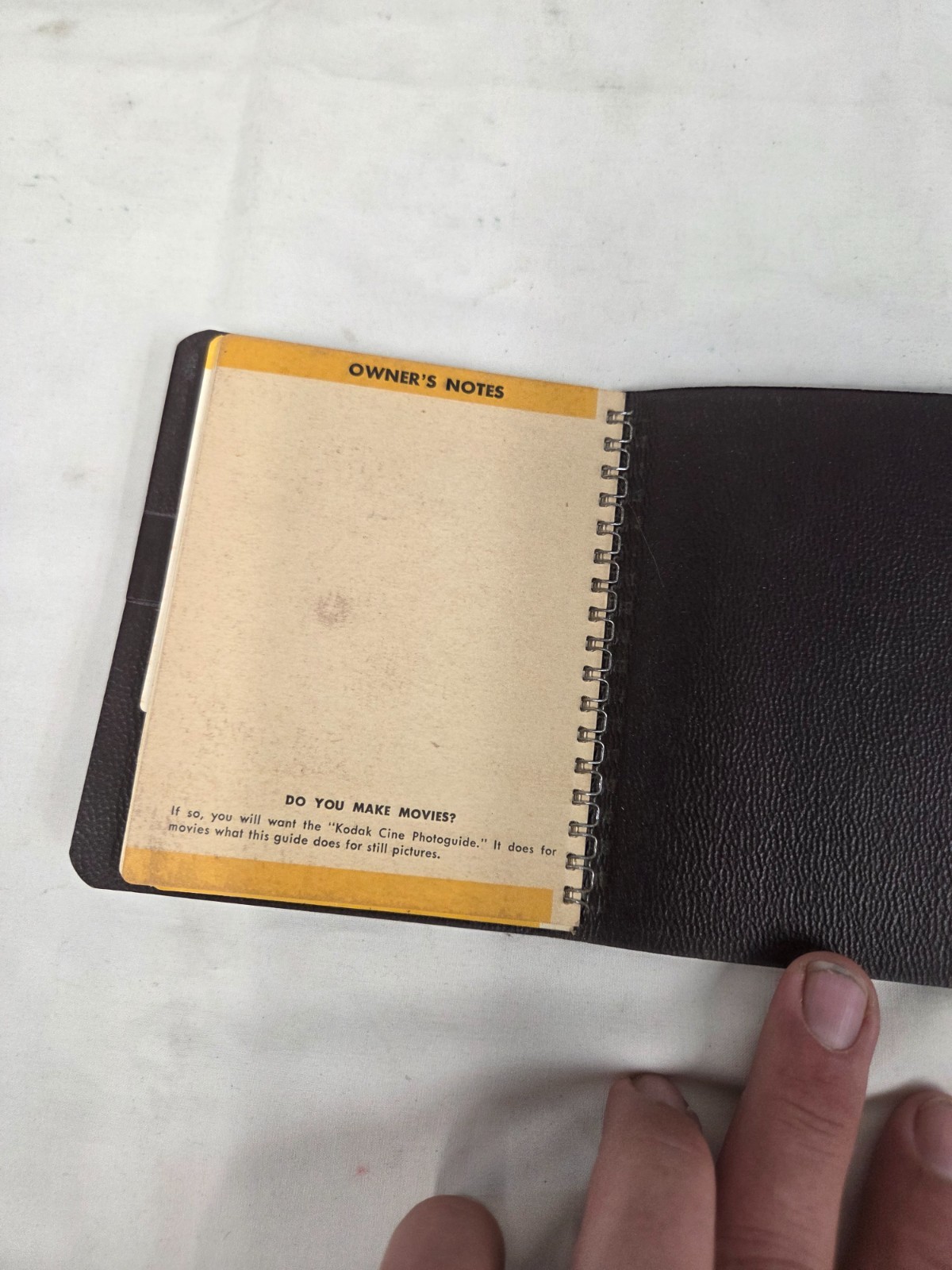 Kodak Master Photoguide 1953 Pocket Size 32 Pages Eastman Kodak Company