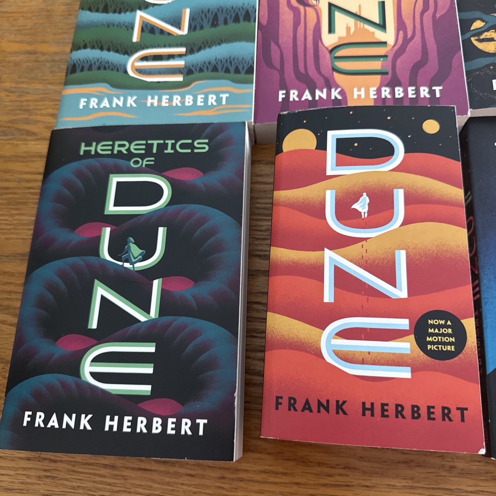🔥Complete Series Set DUNE 1-6 by Frank Herbert Very Good And Better Condition