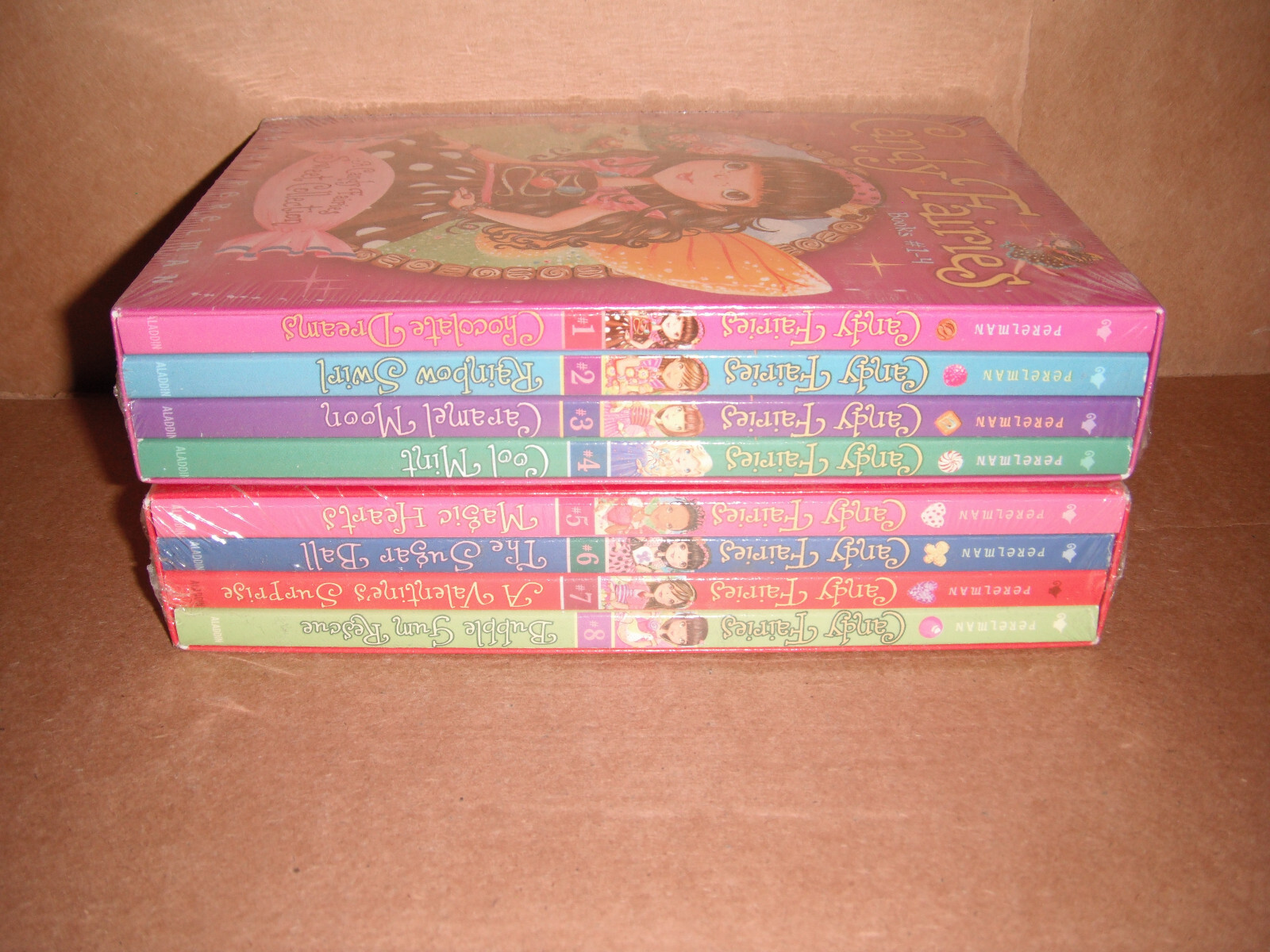 A Candy Fairies Vol. 1-8 in Two Box Sets by Helen Perelman